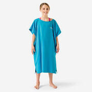 Poncho surf 100 Albastru Copii