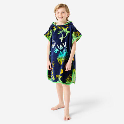 Poncho de bain surf enfant de 110 à 135 cm - 500 Sweet