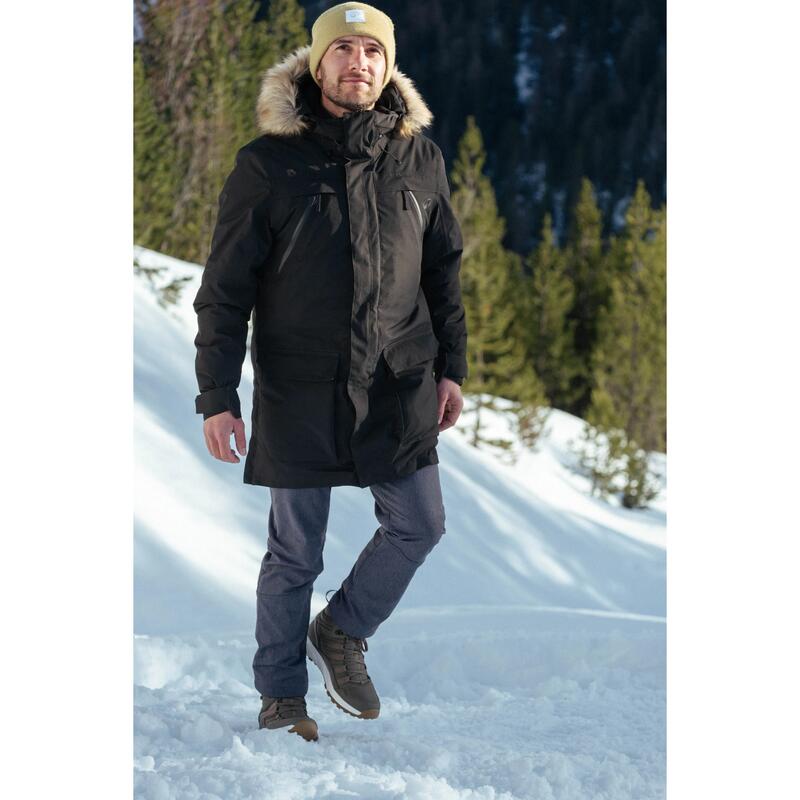 Erkek Outdoor Kar Botu - Su Geçirmez - Yeşil - NH500 Mid