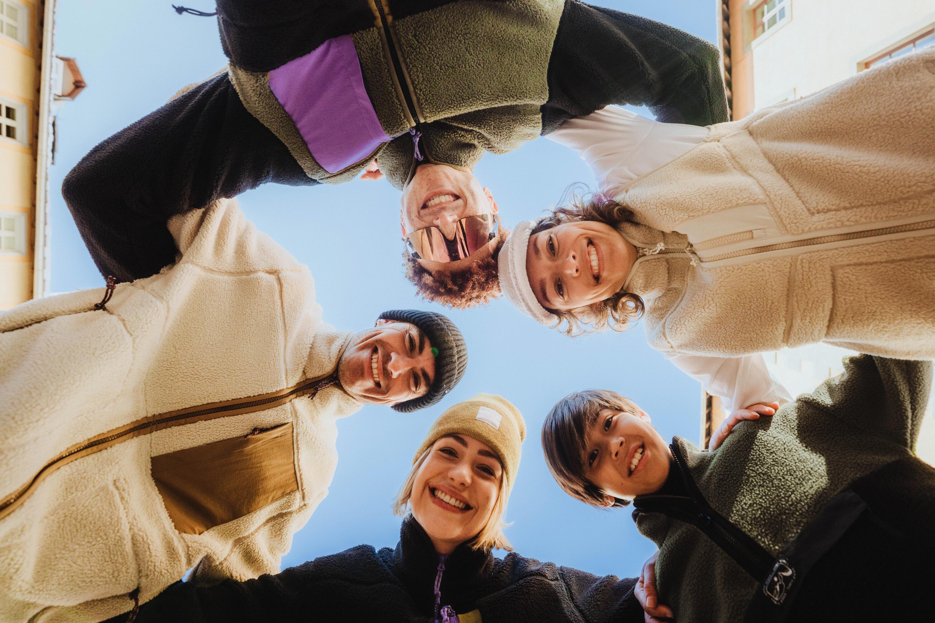 Polar de drumeție sherpa MH500 bej, bărbați 8/9