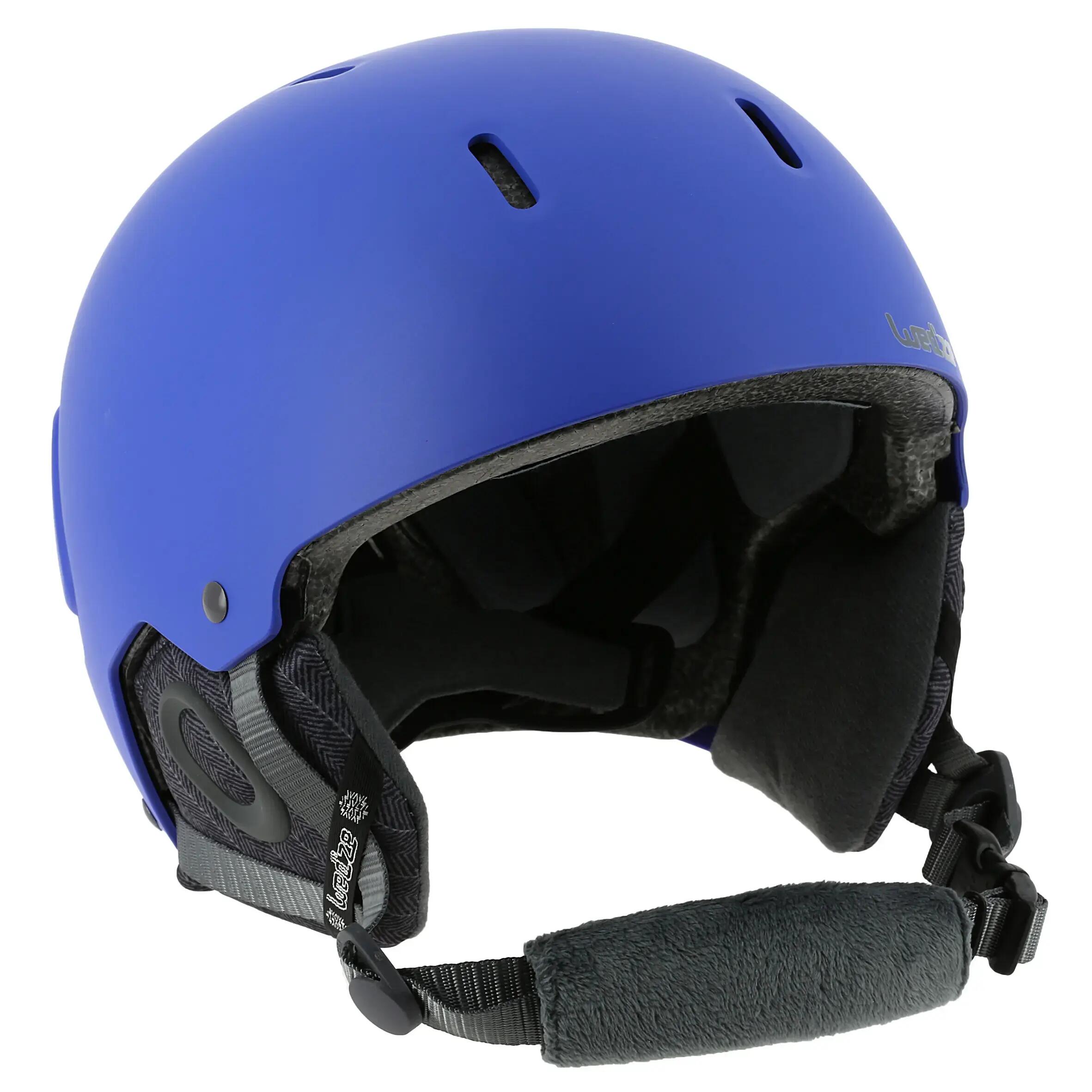 WEDZE EVO FEEL ADULT SKI HELMET - BLUE 1/3