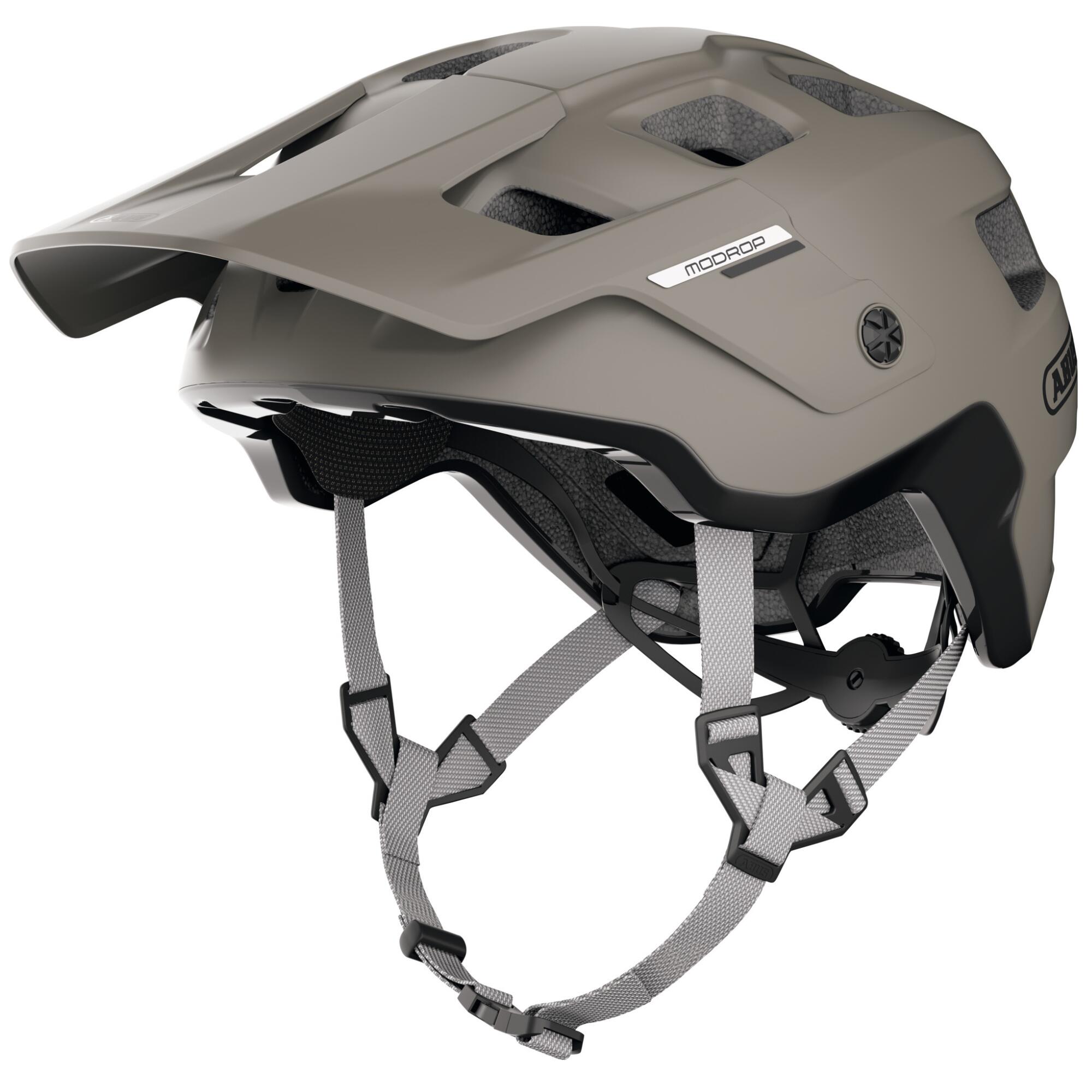 Casco ciclismo Abus Modrop dust Grey 3/6
