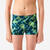 Boxer de bain natation Garçon ado, Fiti vib jaune