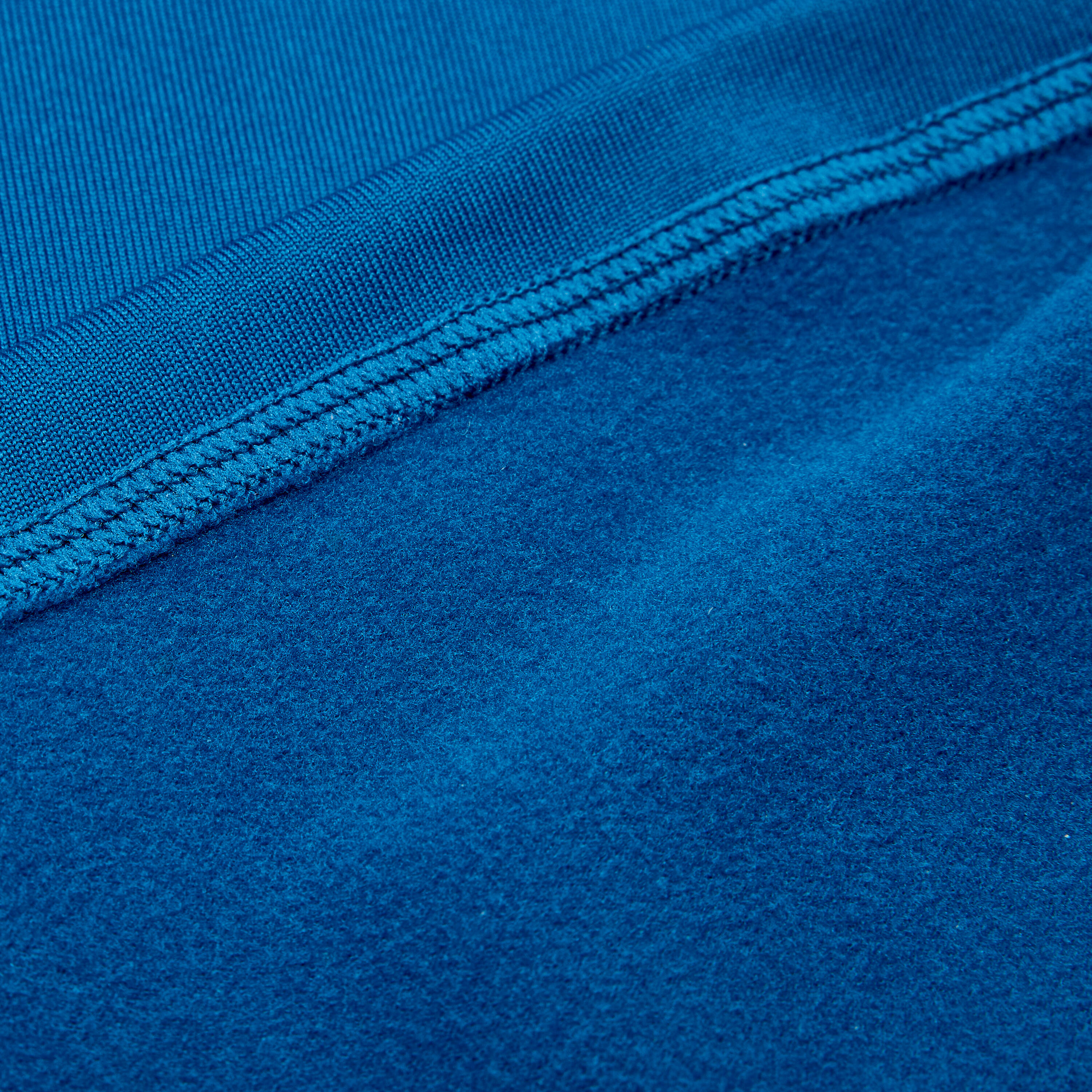 Tee shirt polaire manches courtes enfant bleu 6/7