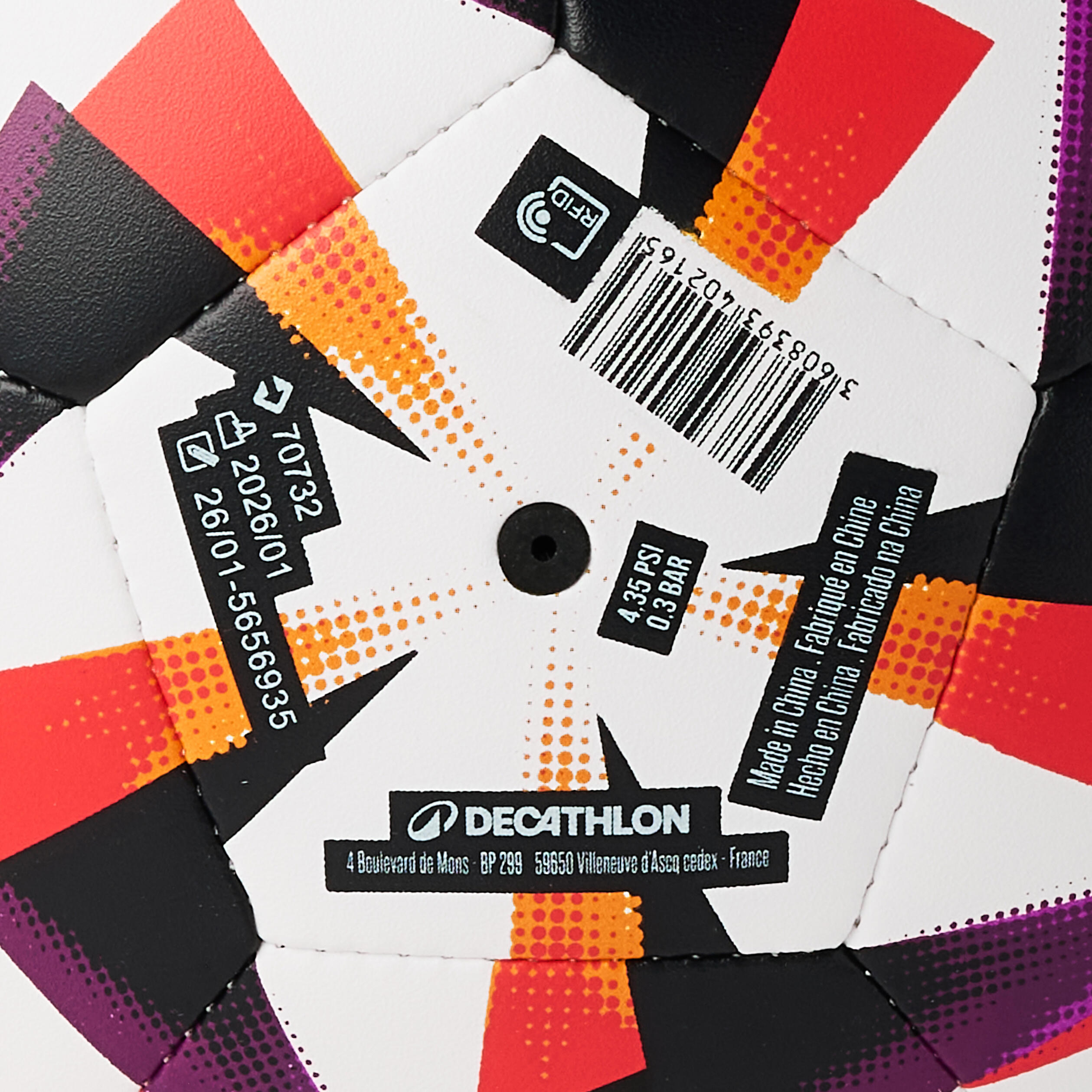 Pallone LIGUE 1 MC DONALD'S GRAPHIC X-LIGHT 290 g 5/5