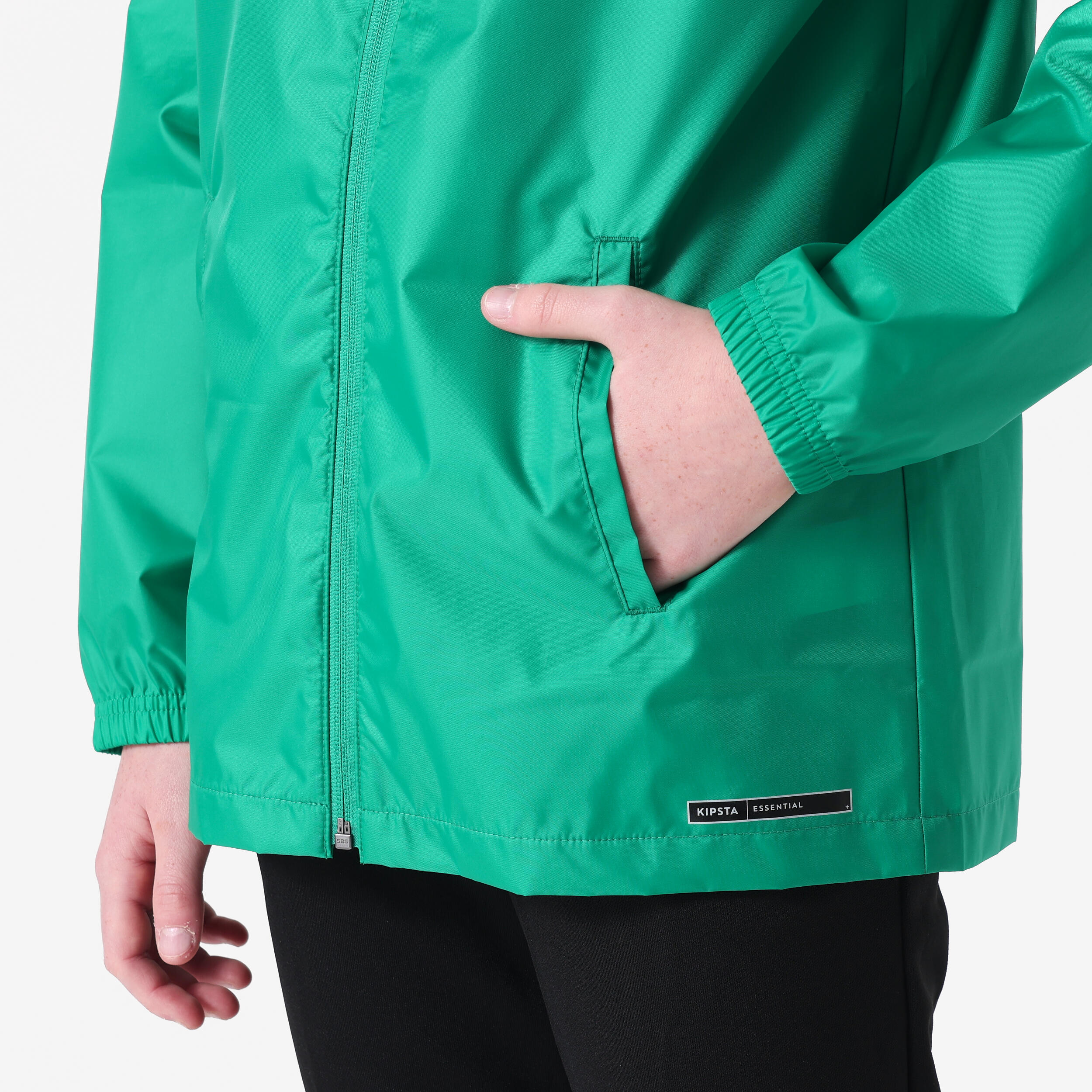 Coupe Vent enfant avec capuche ESSENTIEL CLUB 50 JR vert 5/5