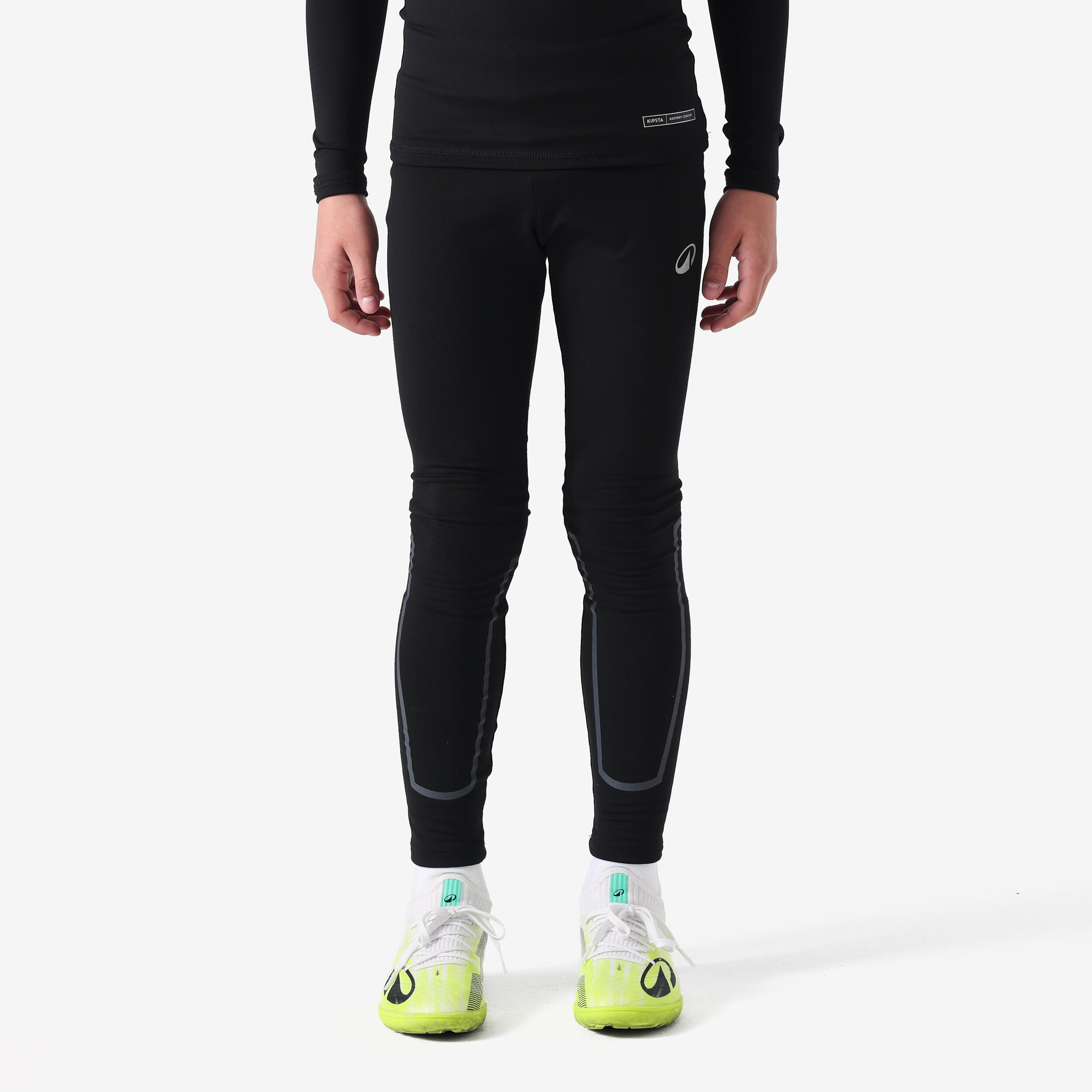 Kids' Football Tights Keepcomfort + - Black