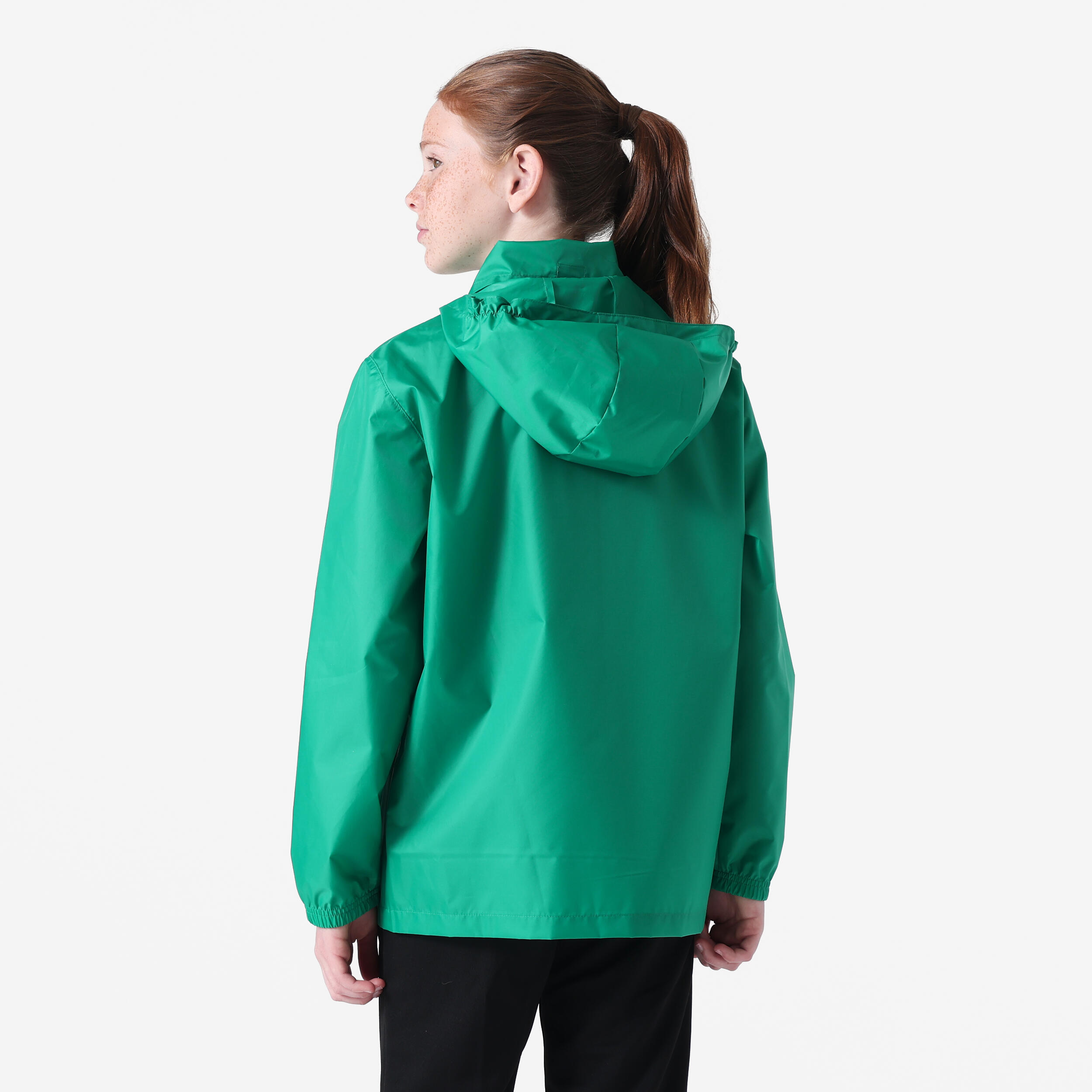 Coupe Vent enfant avec capuche ESSENTIEL CLUB 50 JR vert 3/5