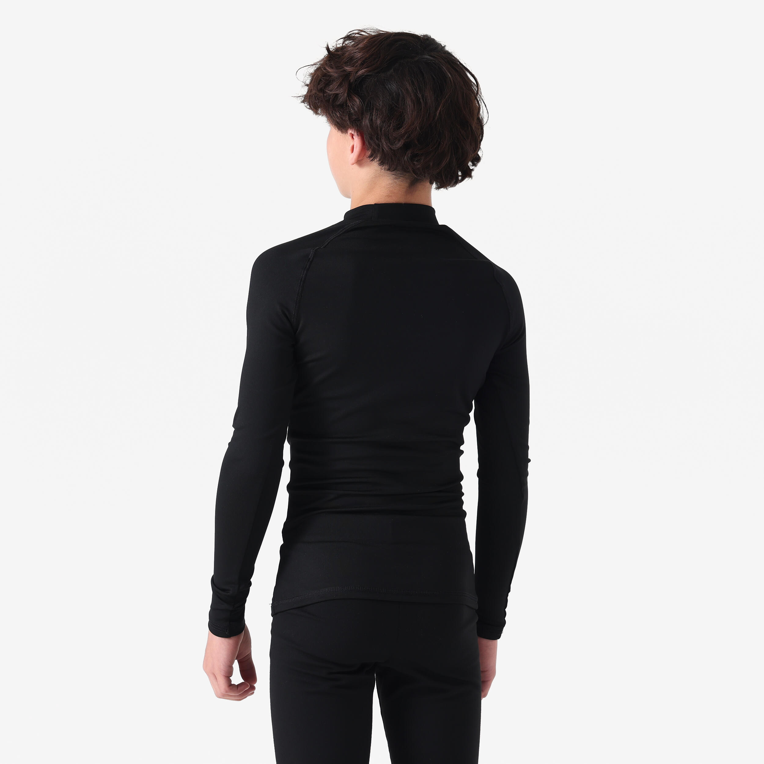 Kids' Long-Sleeved Thermal Base Layer Top, Keepcomfort 100 2/4