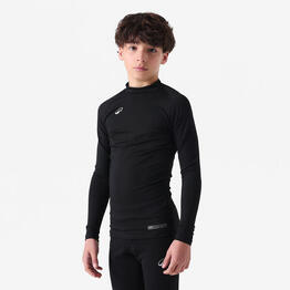 Sous-maillot de foot thermique manches longues enfant Keepconfort 100 noir