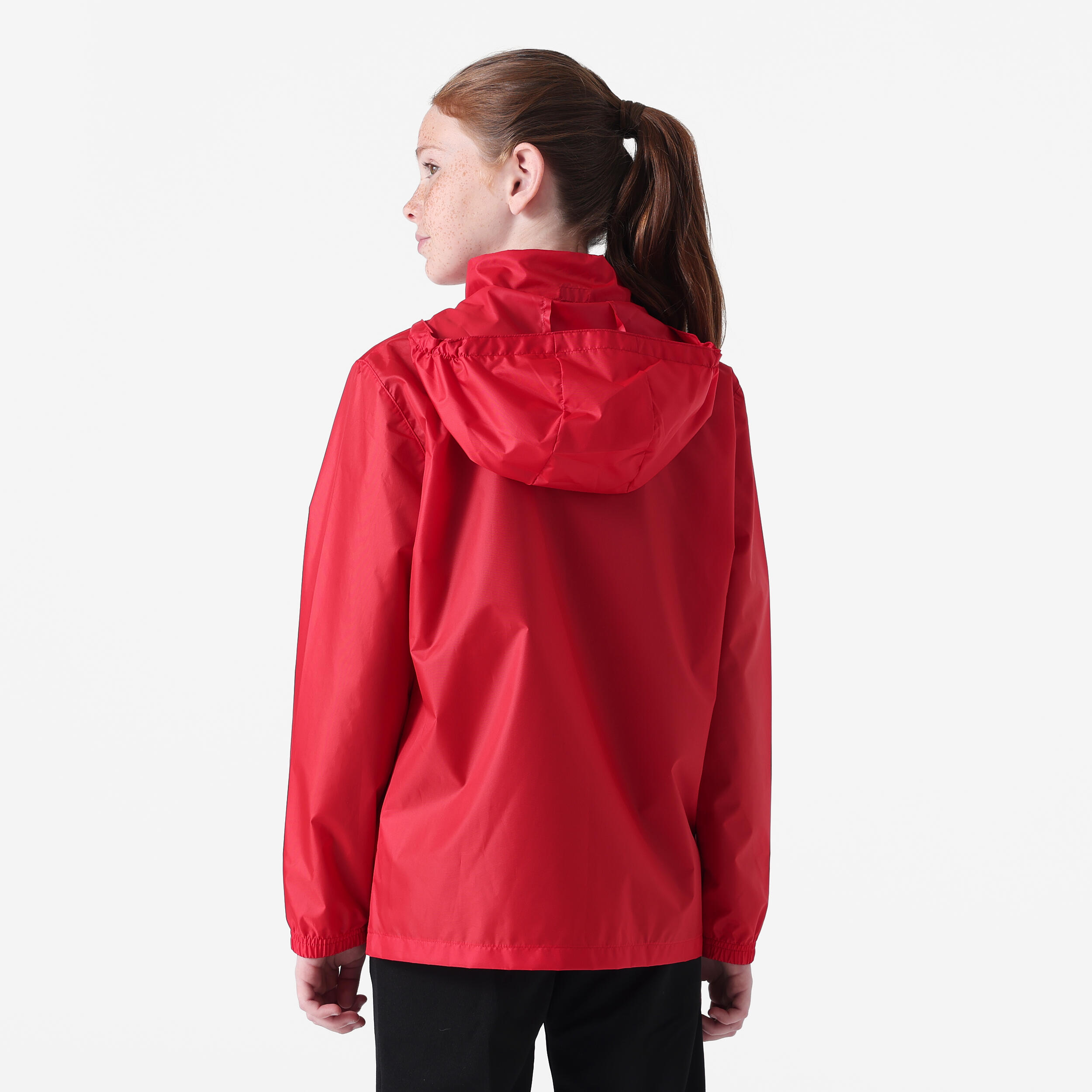 Giacca bambini ESSENTIEL CLUB 50 cappuccio antivento rossa 3/5