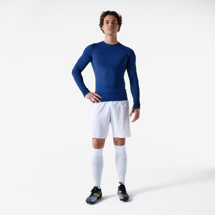Sous-maillot de foot thermique sans-couture manches longues, Keepdry vert