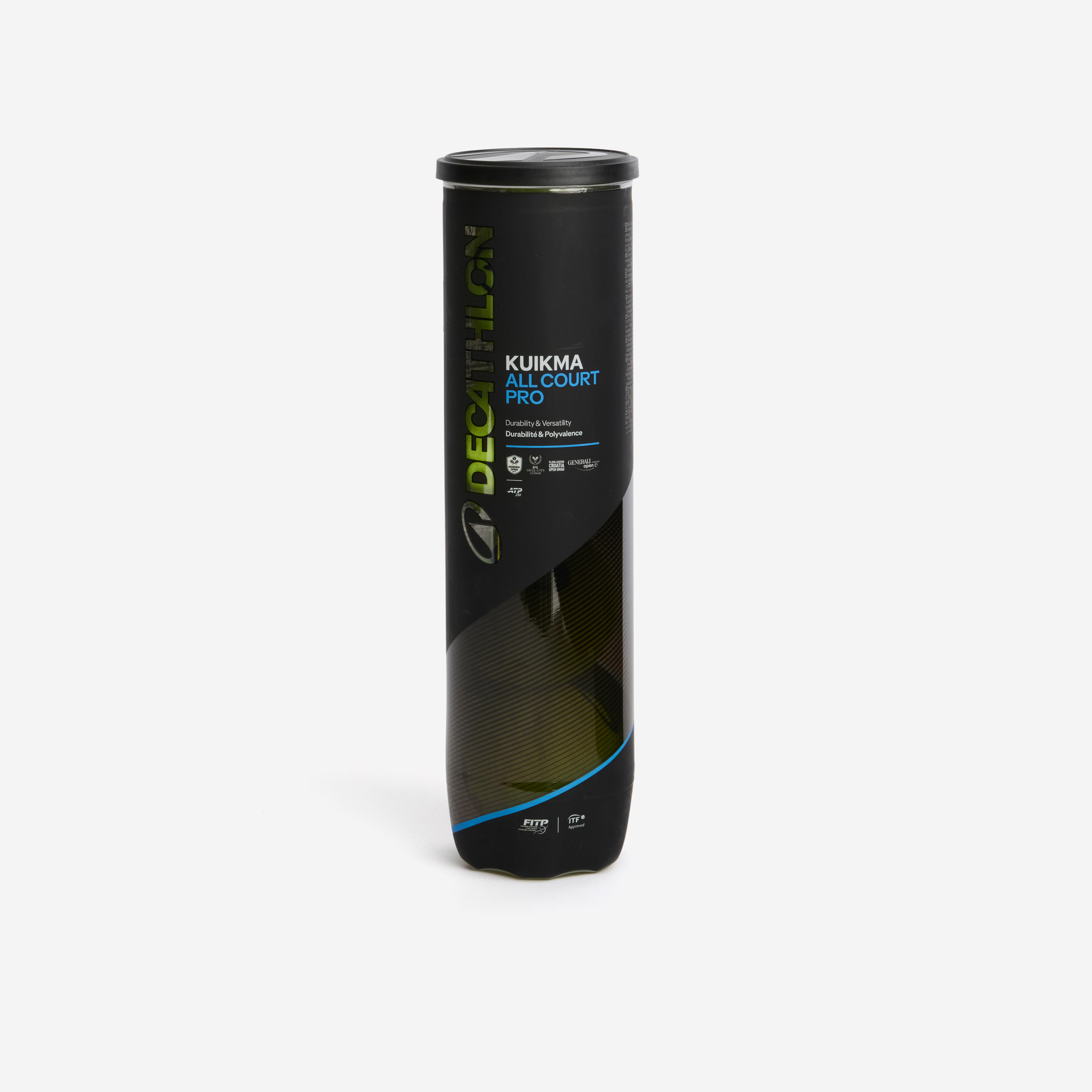 Versatile Tennis Ball Confort Pro 4-Pack - Yellow