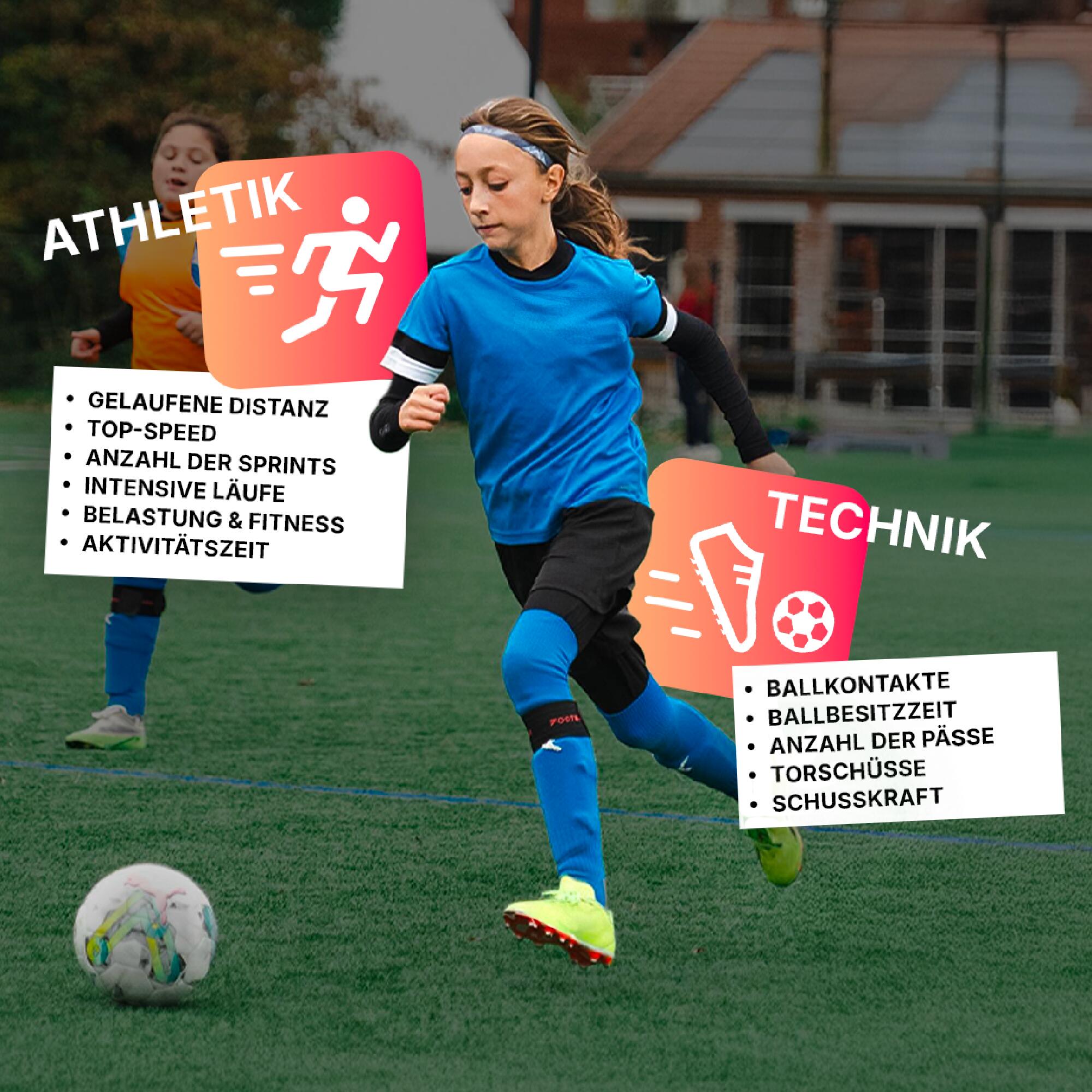 Fußball Aktivitätstracker - FOOTBAR Meteor Sensor 9/15