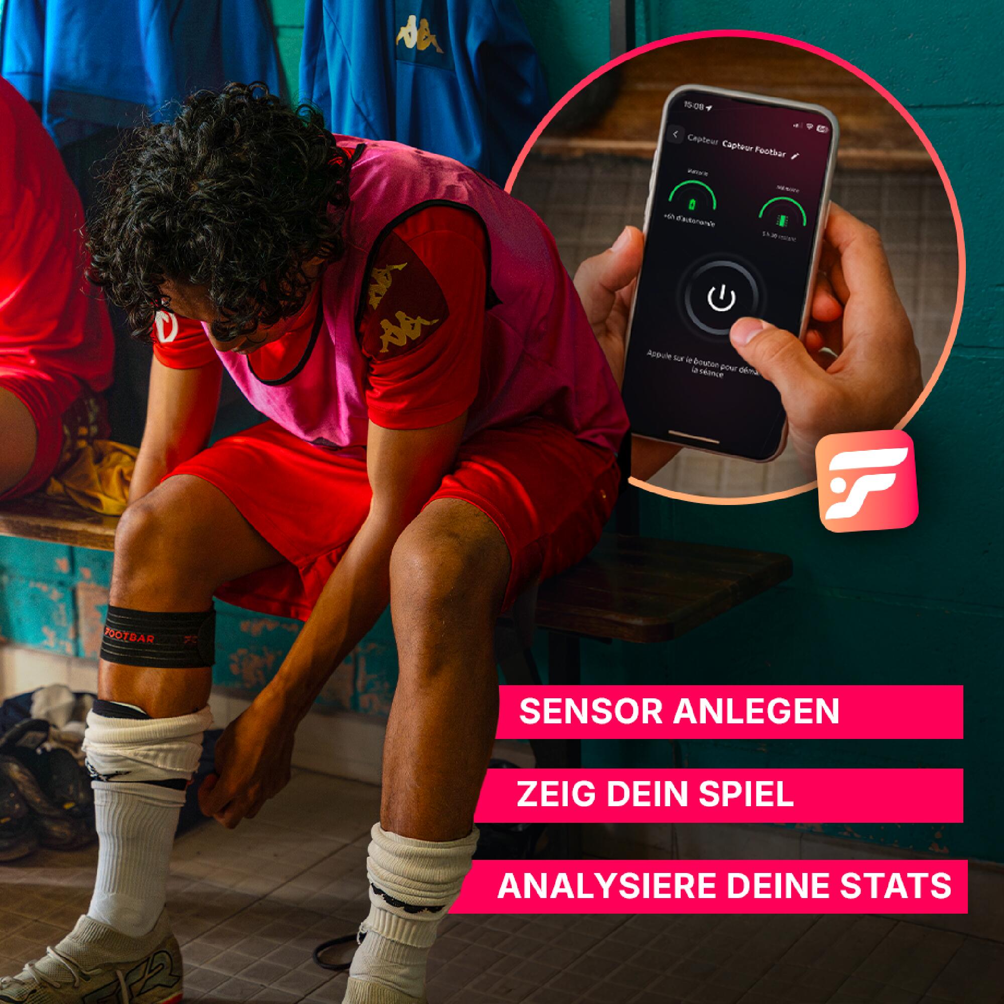 Fußball Aktivitätstracker - FOOTBAR Meteor Sensor 13/15