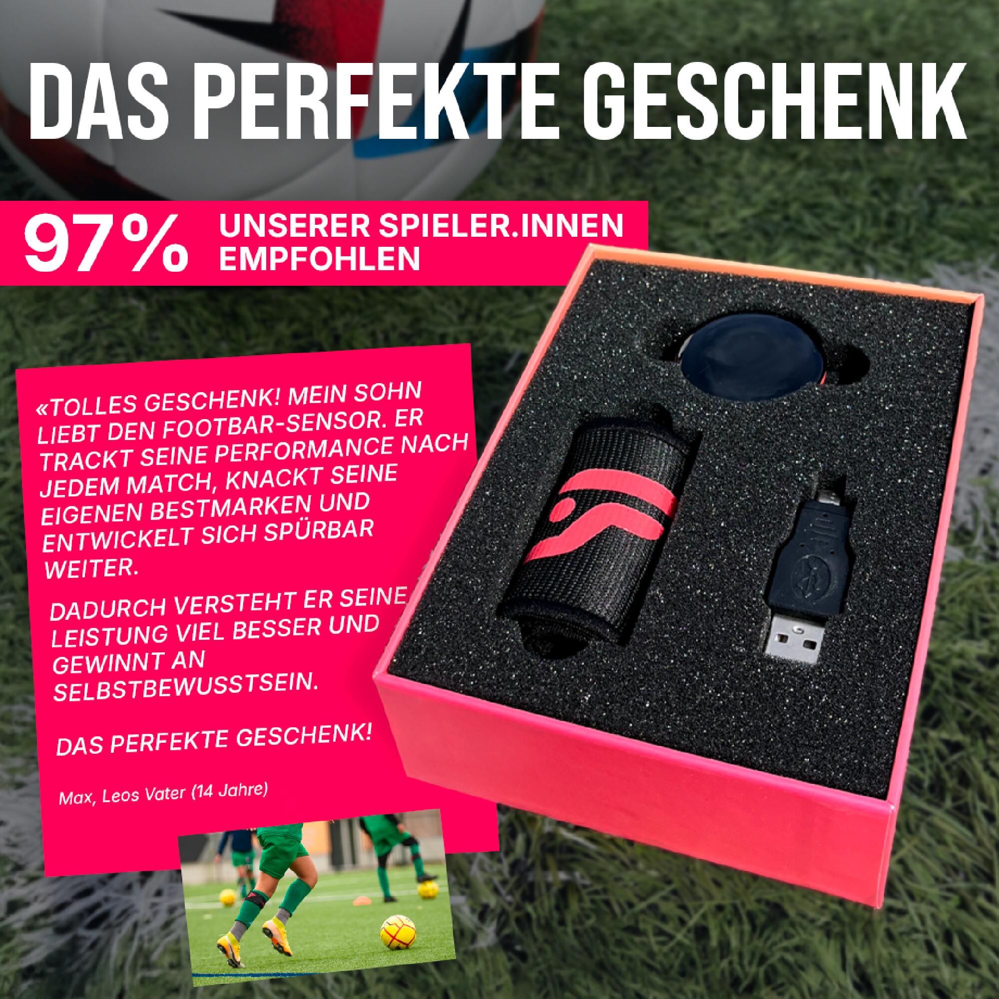 Fußball Aktivitätstracker - FOOTBAR Meteor Sensor 14/15