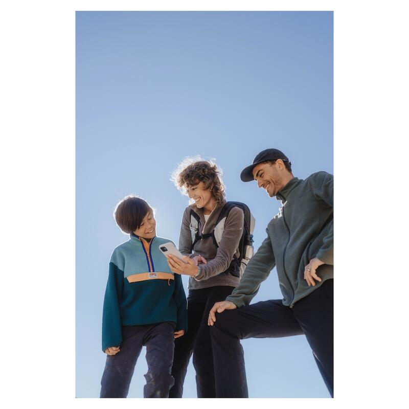 Çocuk Outdoor Polar Sweatshirt - 7/15 Yaş - Mavi - NH500