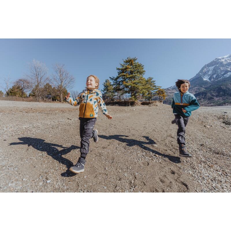 Çocuk Outdoor Polar Sweatshirt - 7/15 Yaş - Mavi - NH500