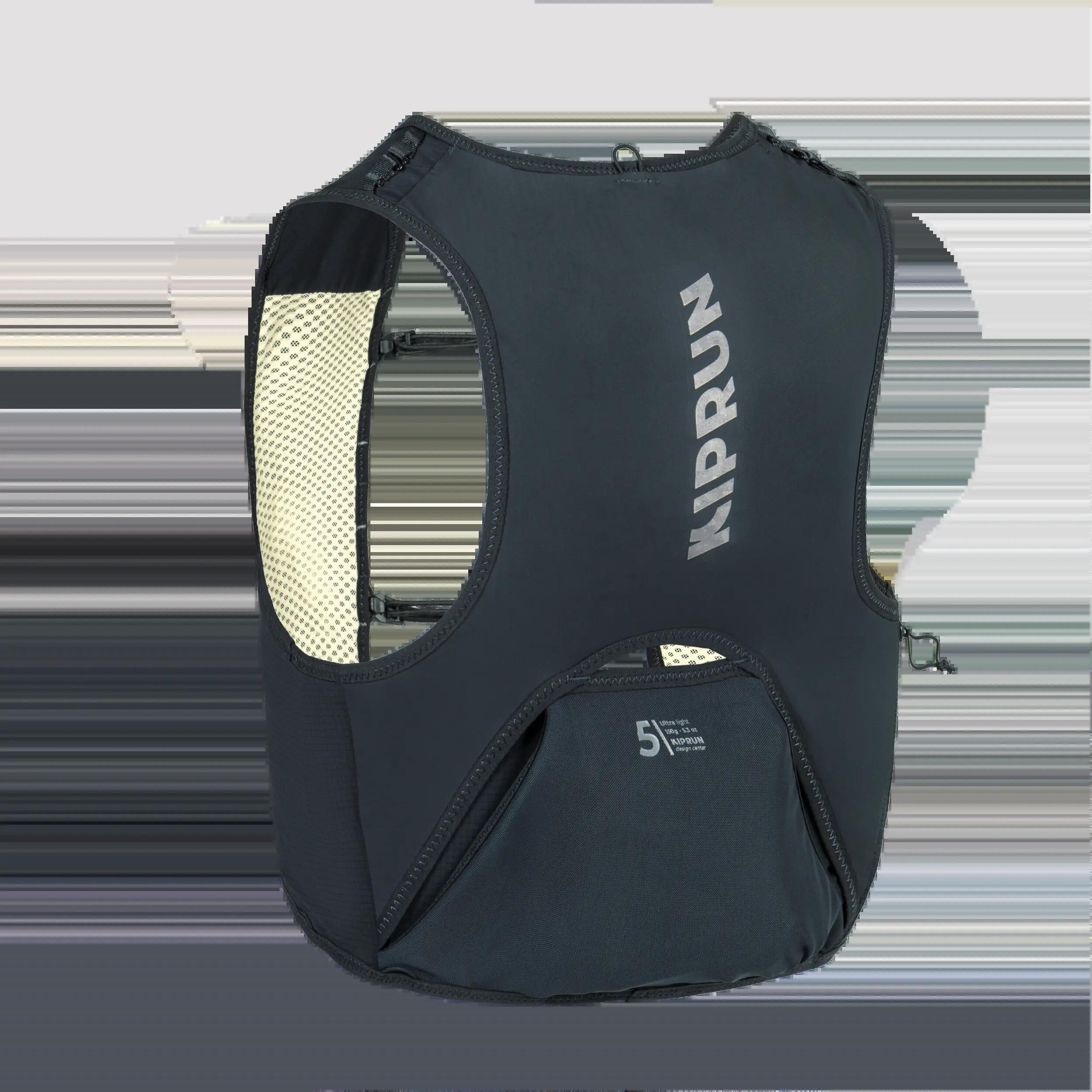 Vestă de hidratare pentru alergare unisex - KIPRUN PROTEAM 5 Gri 5/22