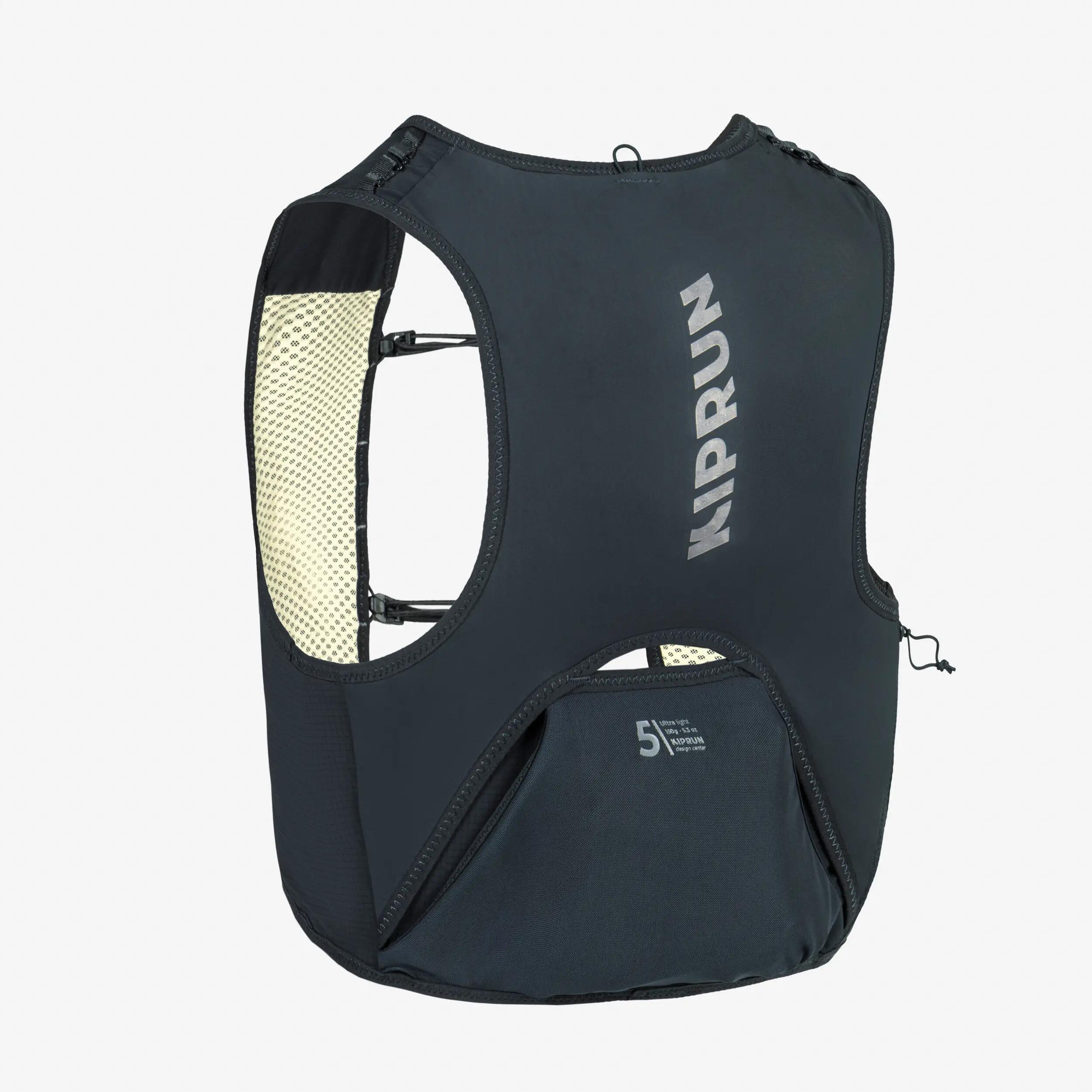 Vestă de hidratare pentru alergare unisex - KIPRUN PROTEAM 5 Gri 7/22
