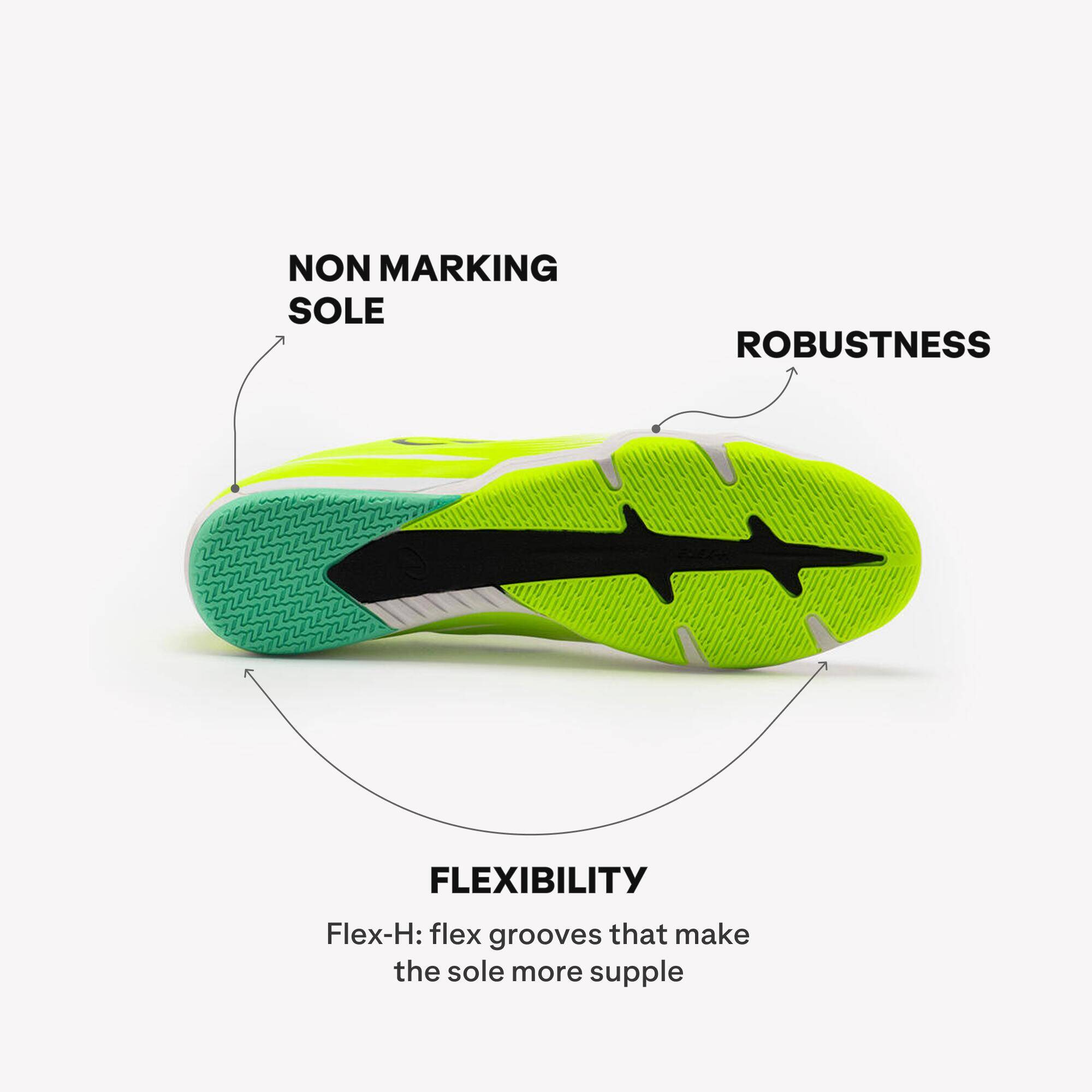 Futsal Shoes Sala Club - Yellow/White -  4
