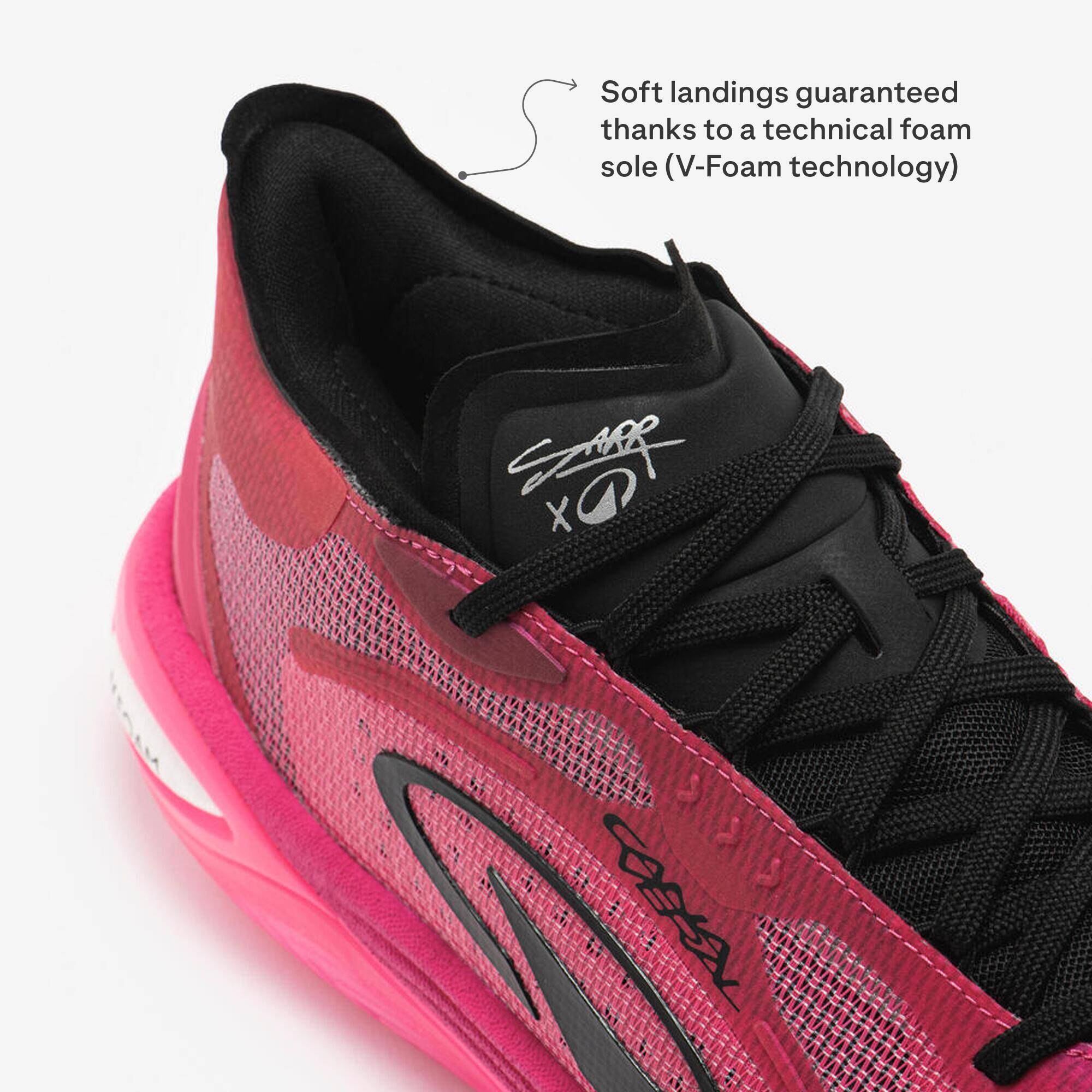 Unisex Sarr Edition Mid-top Basketball Shoes, Canaveral 900 - Pink -  4