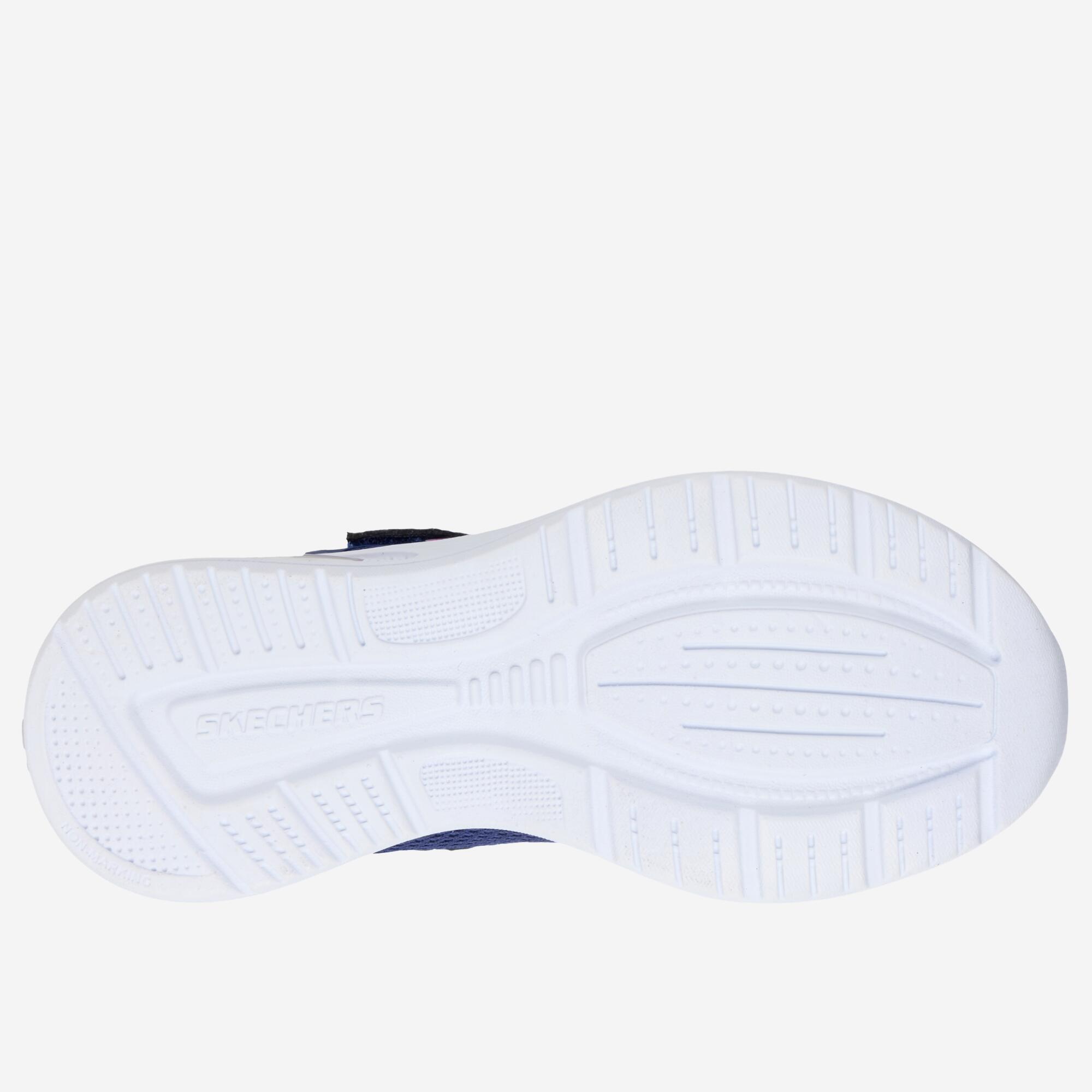 Scarpe primi passi Skechers MICROSPEC blu-rosa 4/5