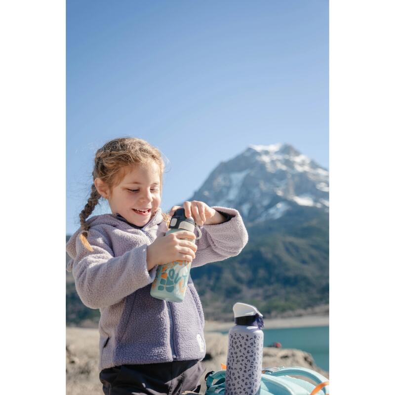 Çocuk Outdoor Polar - 2/6 Yaş - Mor - NH500
