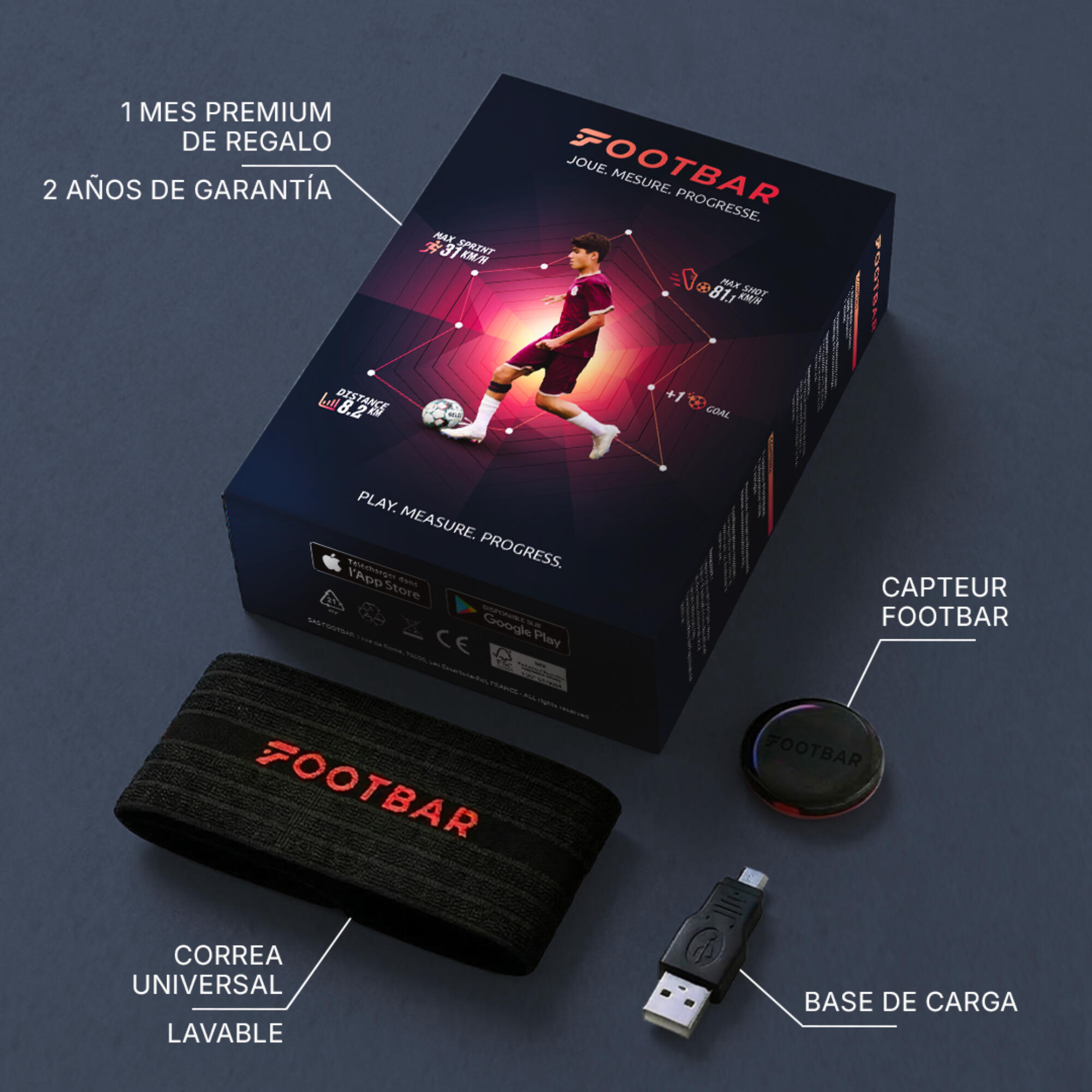 Segunda vida - Sensor conectado FOOTBAR Meteor 6/10