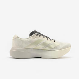 Chaussures de running route femme, adidas Adizero Evo SL beige et bronze