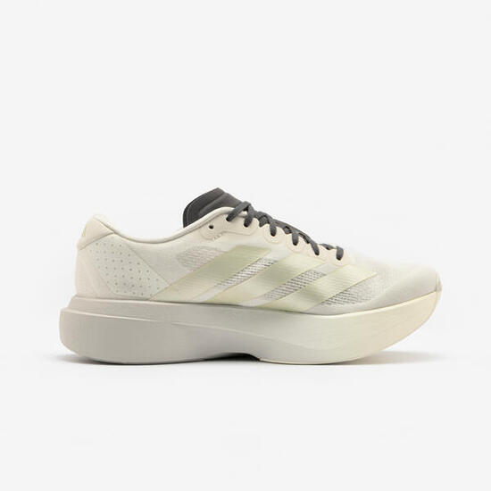 Chaussures running légères femme, adidas Adizero Evo SL beige et bronze