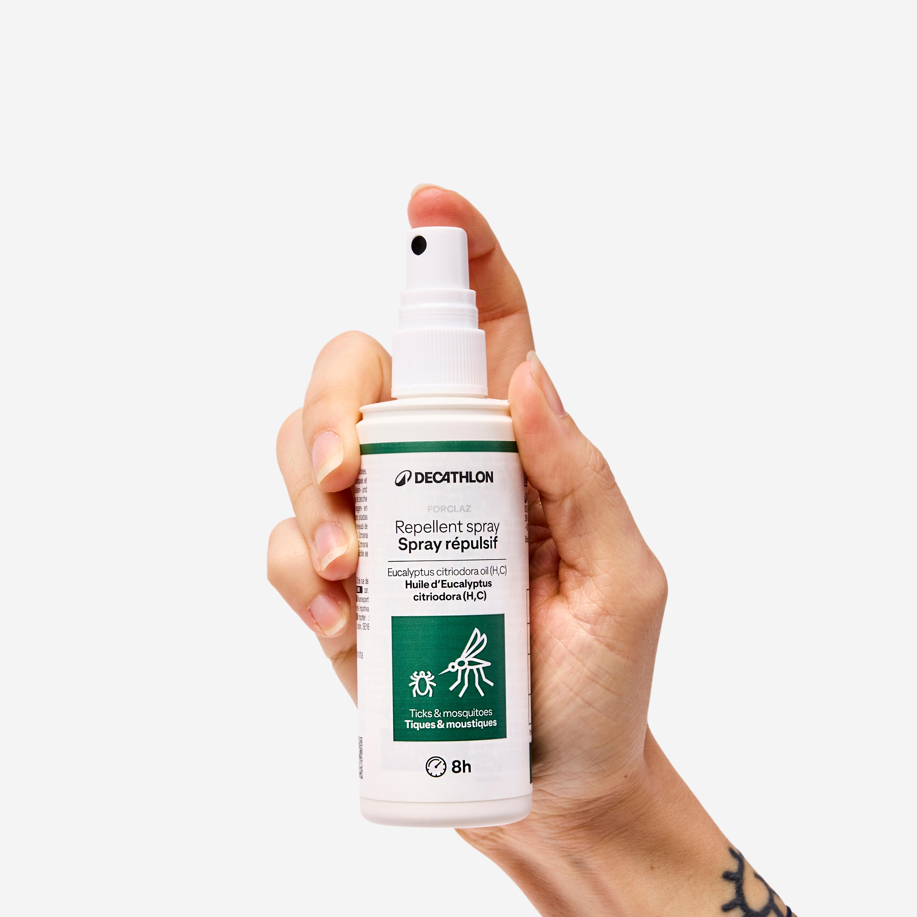 Anti-mosquito and tick repellent spray Lemon eucalyptus essential oil 100 ml 3/6