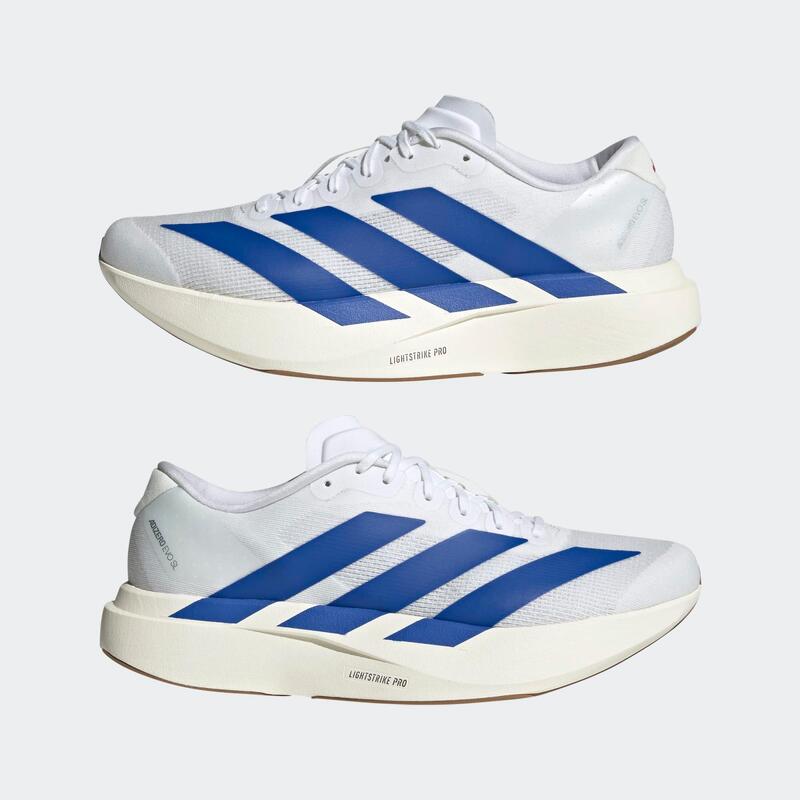 Încălțăminte ușoară de alergare Adizero Evo SL alb albastru, bărbați