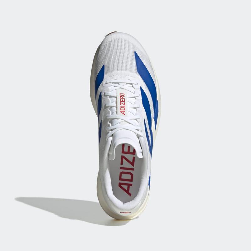 Încălțăminte ușoară de alergare Adizero Evo SL alb albastru, bărbați