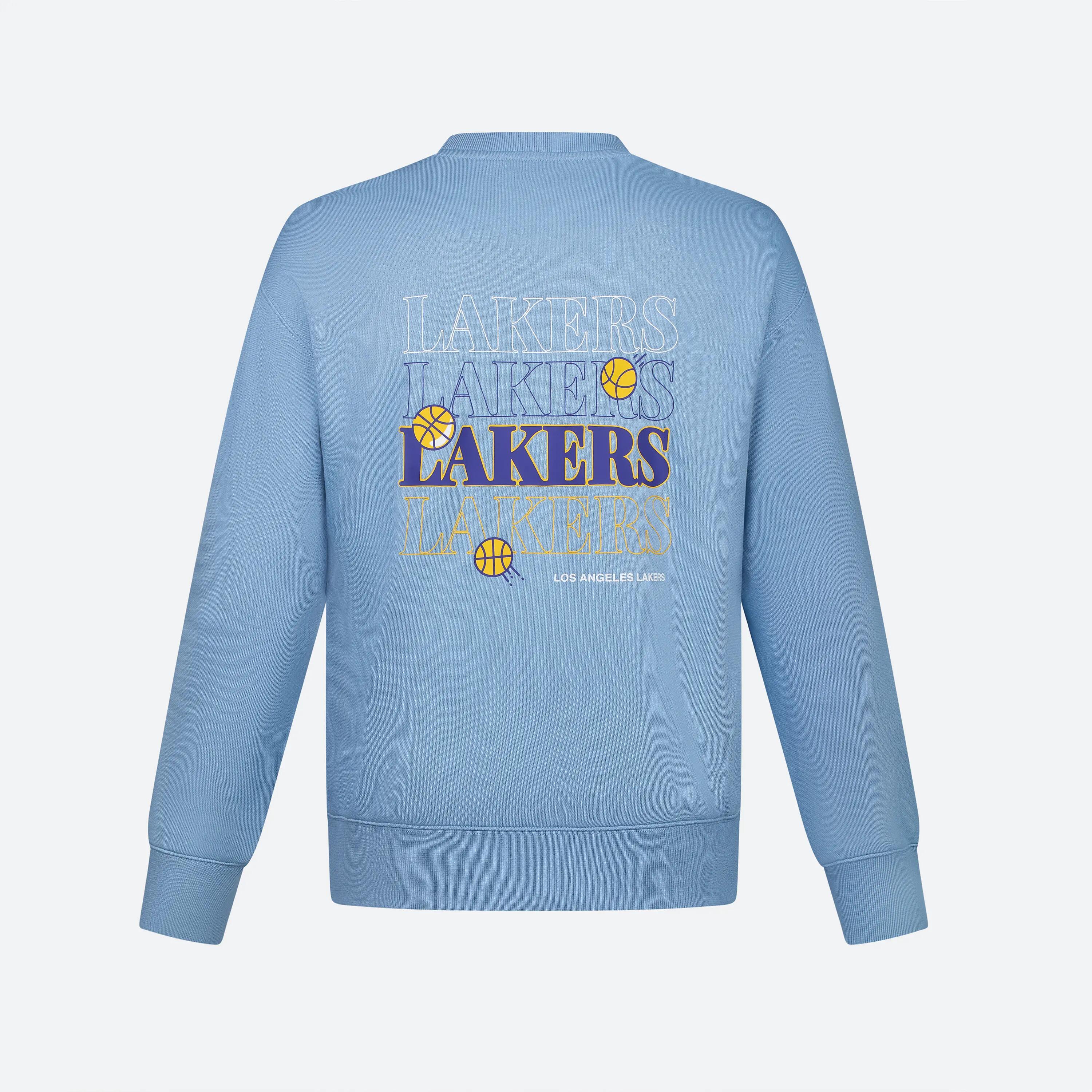 ADULT SWEAT 500 NBA LOS ANGELES LAKERS - CLOUDY BLUE -  1