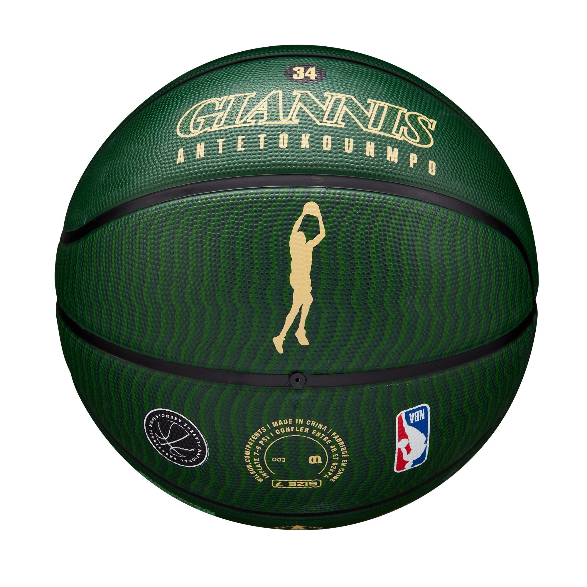 Pallone basket Wilson NBA ICON GIANNIS taglia 7 8/12