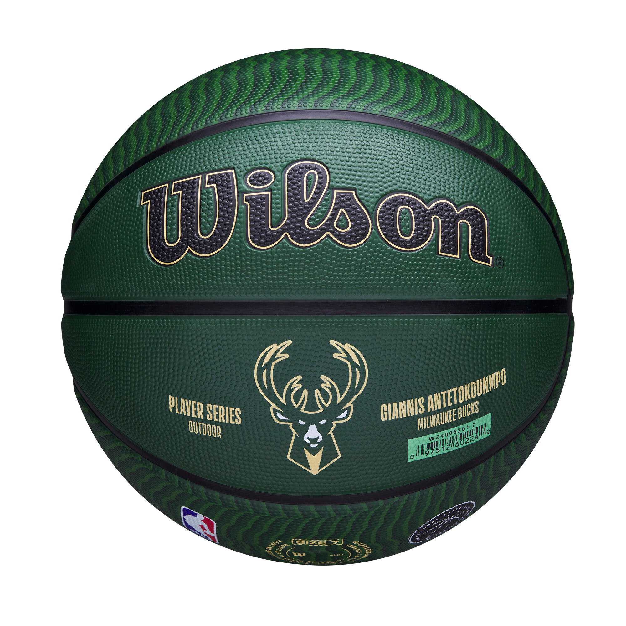 Pallone basket Wilson NBA ICON GIANNIS taglia 7 7/12