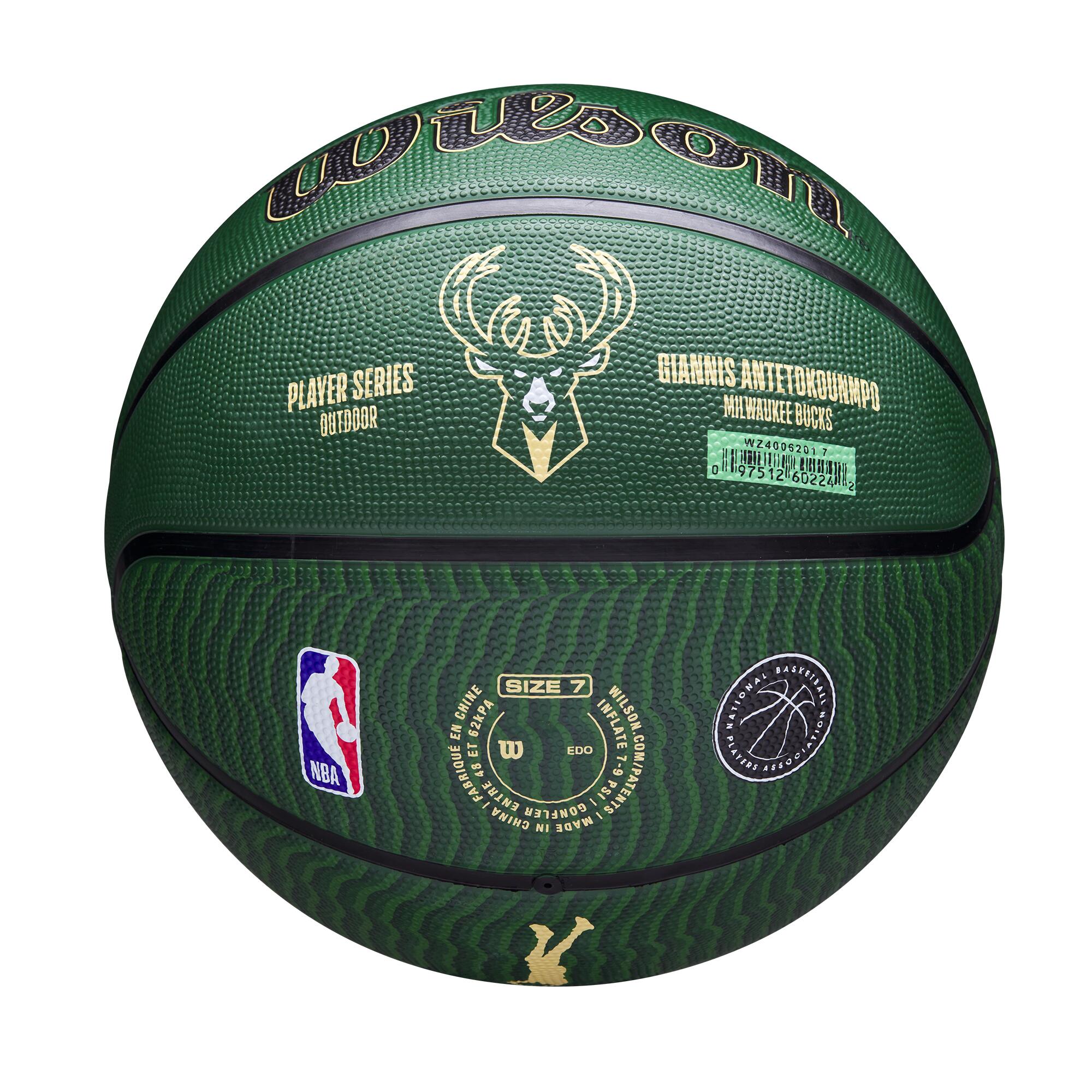 Pallone basket Wilson NBA ICON GIANNIS taglia 7 3/12