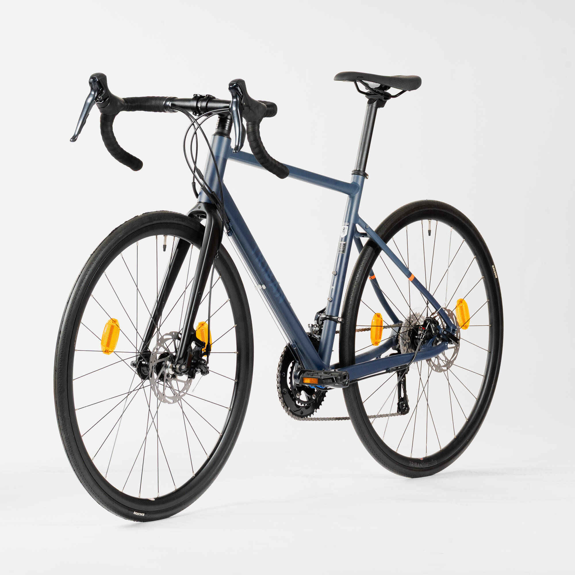 Road Bike Triban RC520 Lite - Shimano Sora 2x9, Mechanical Disc, Carbon Fork -  2