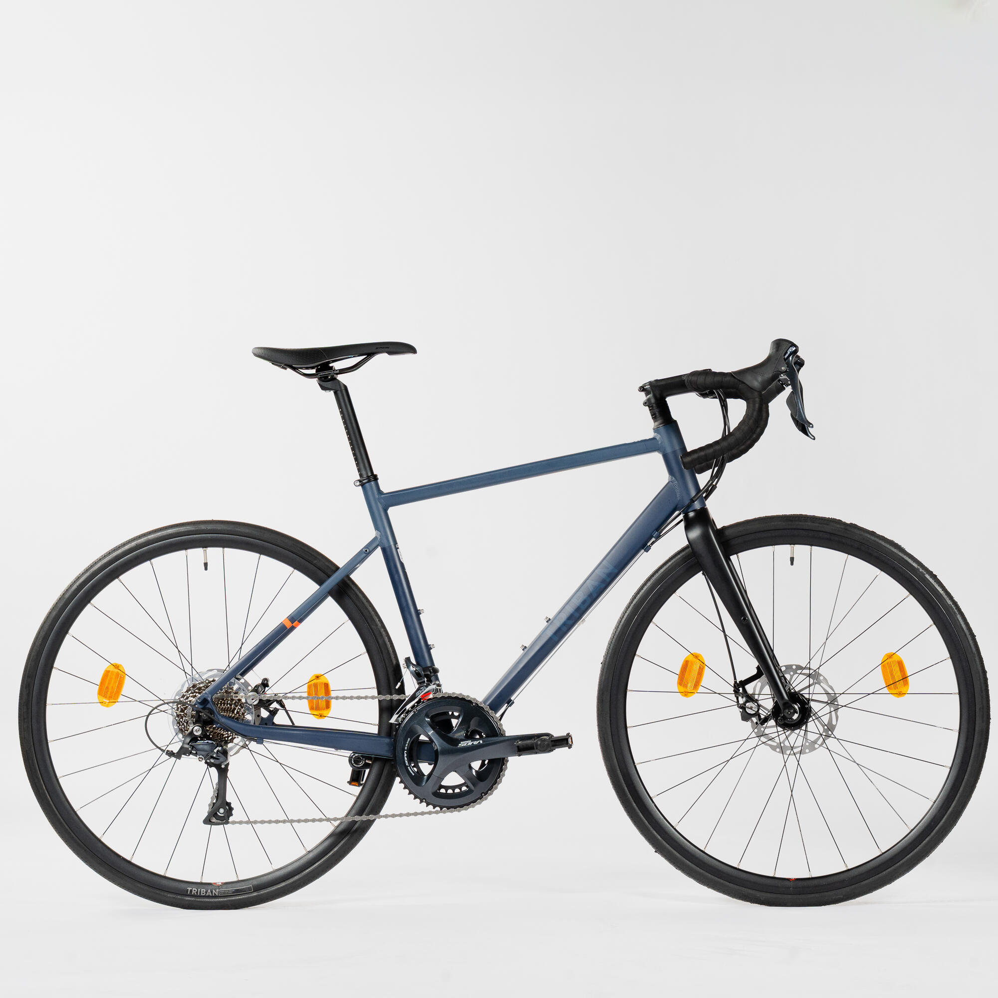 Buy Adult Road Bike Triban RC 120 Disc - White Online | Decathlon