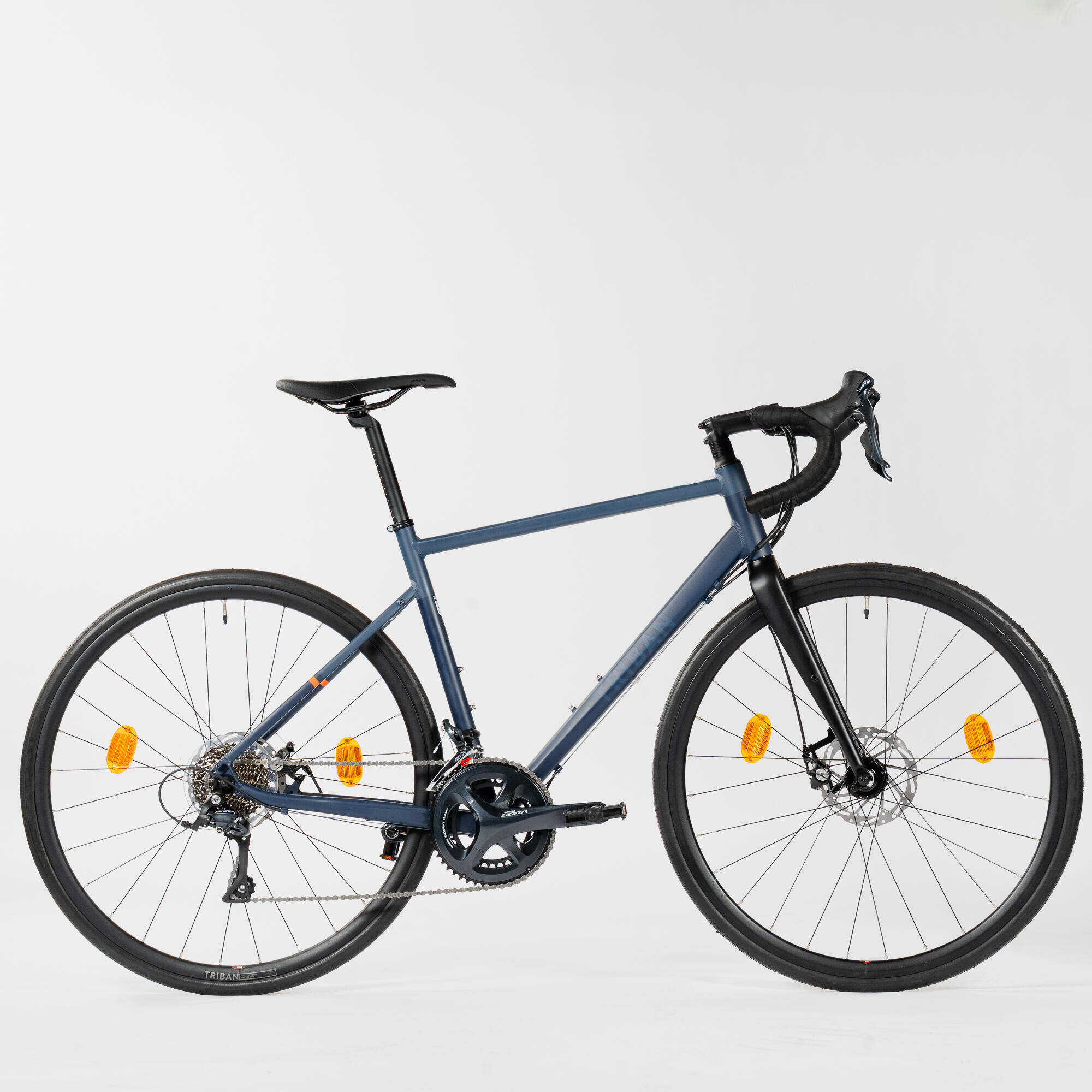 Road Bike Triban RC520 Lite - Shimano Sora 2x9, Mechanical Disc, Carbon Fork -  1