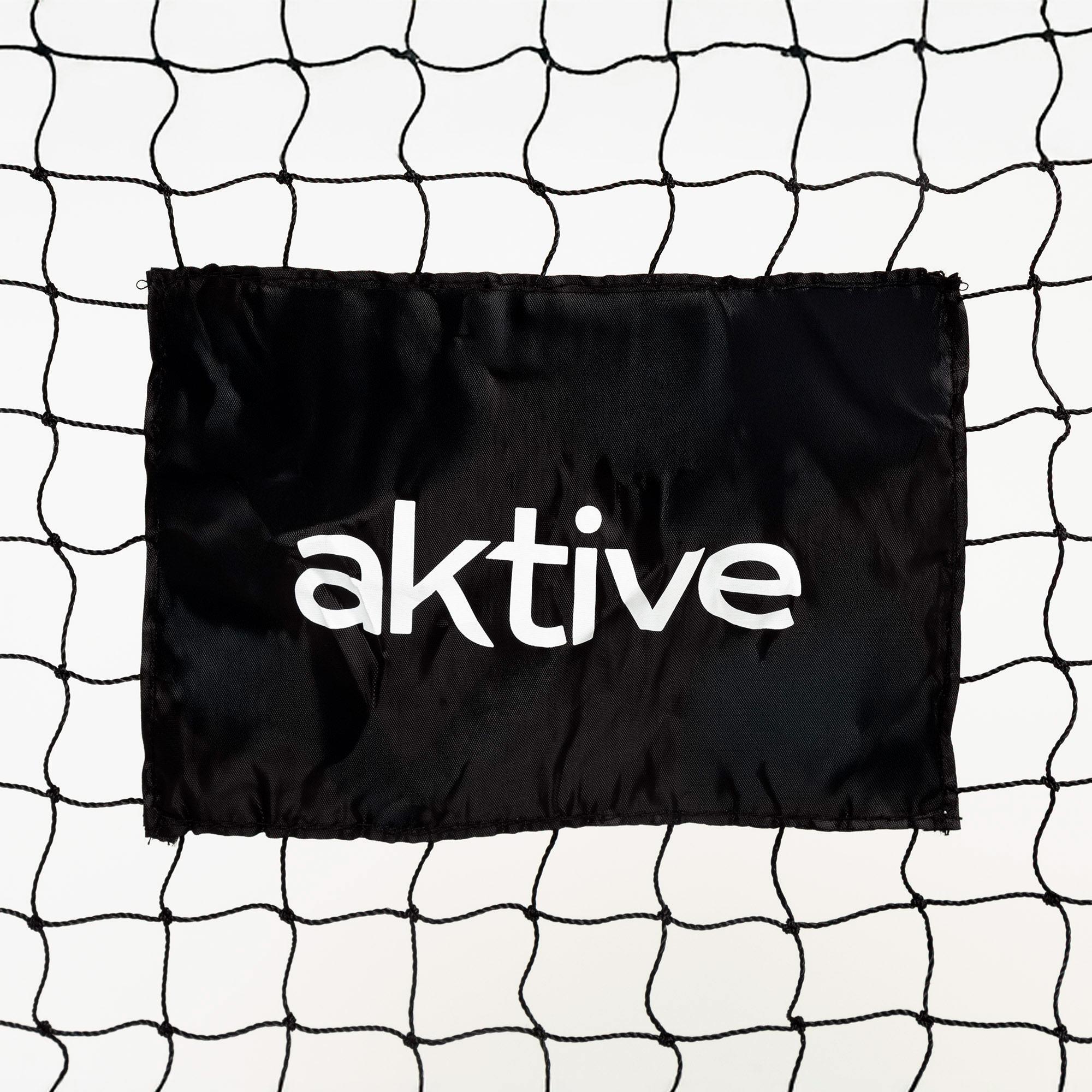 Portería de fútbol 180x60x120 cm estructura con protección Aktive - CD 6/6