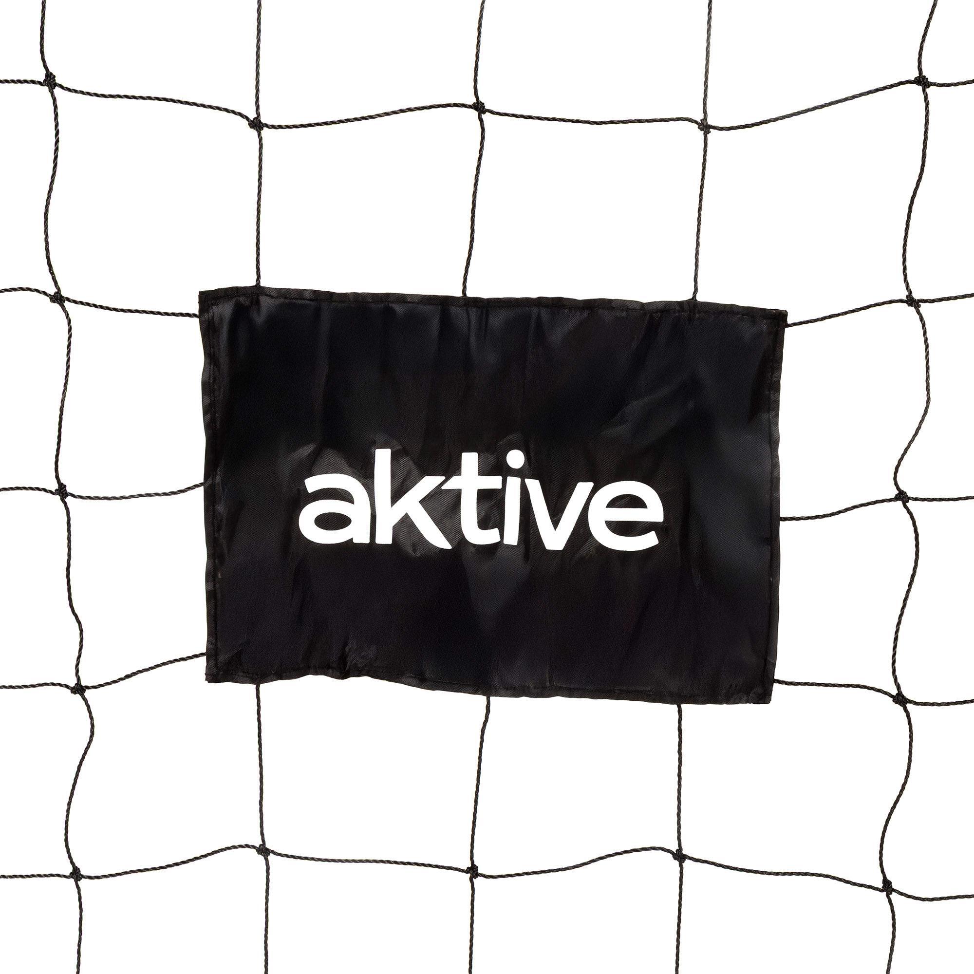 Portería de fútbol 300x120x200 cm estructura con protección Aktive - CD 6/6