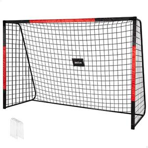 Portería de fútbol 300x120x200 cm estructura con protección Aktive - CD