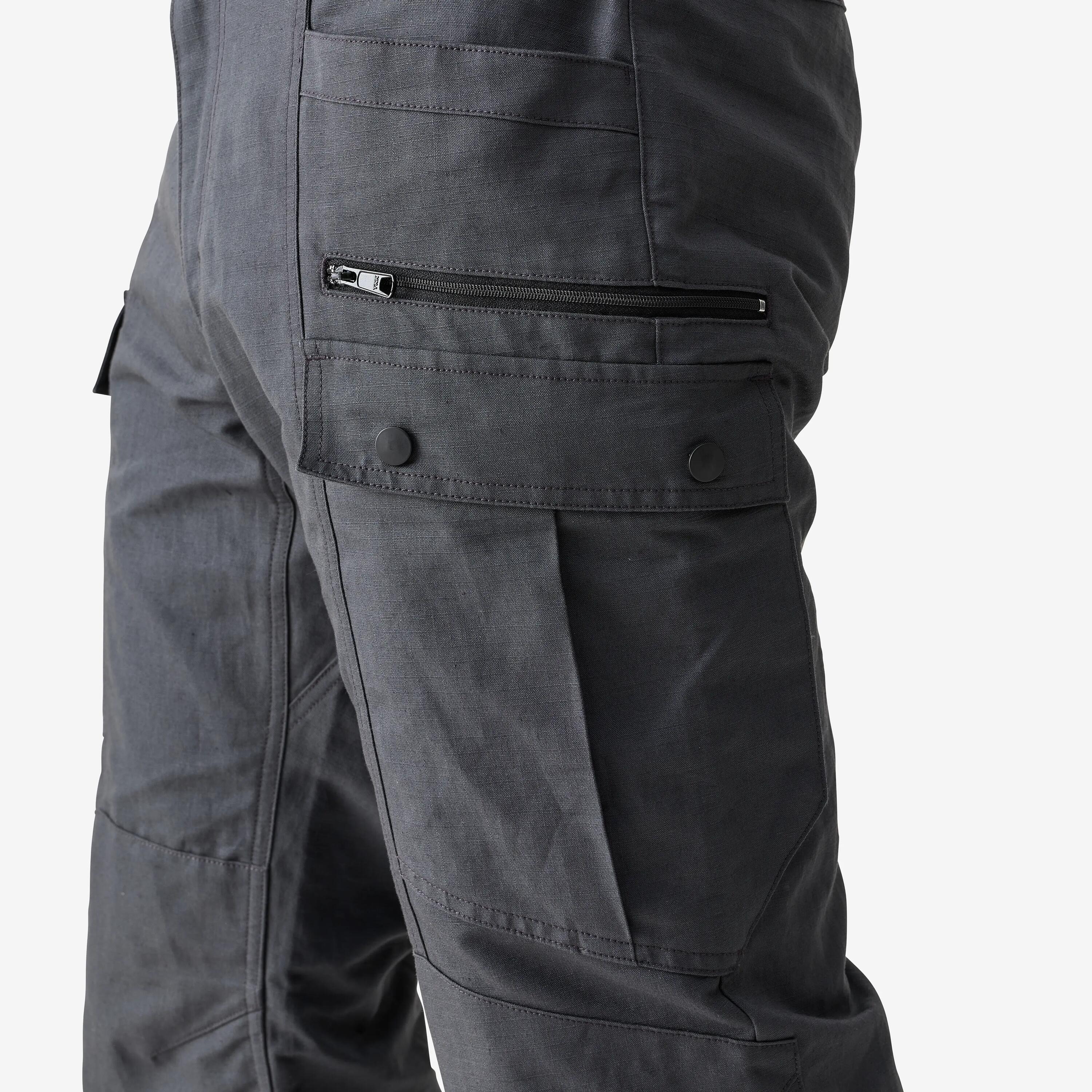 Pantalon cargo ultra-résistant Steppe 900 homme gris 6/6