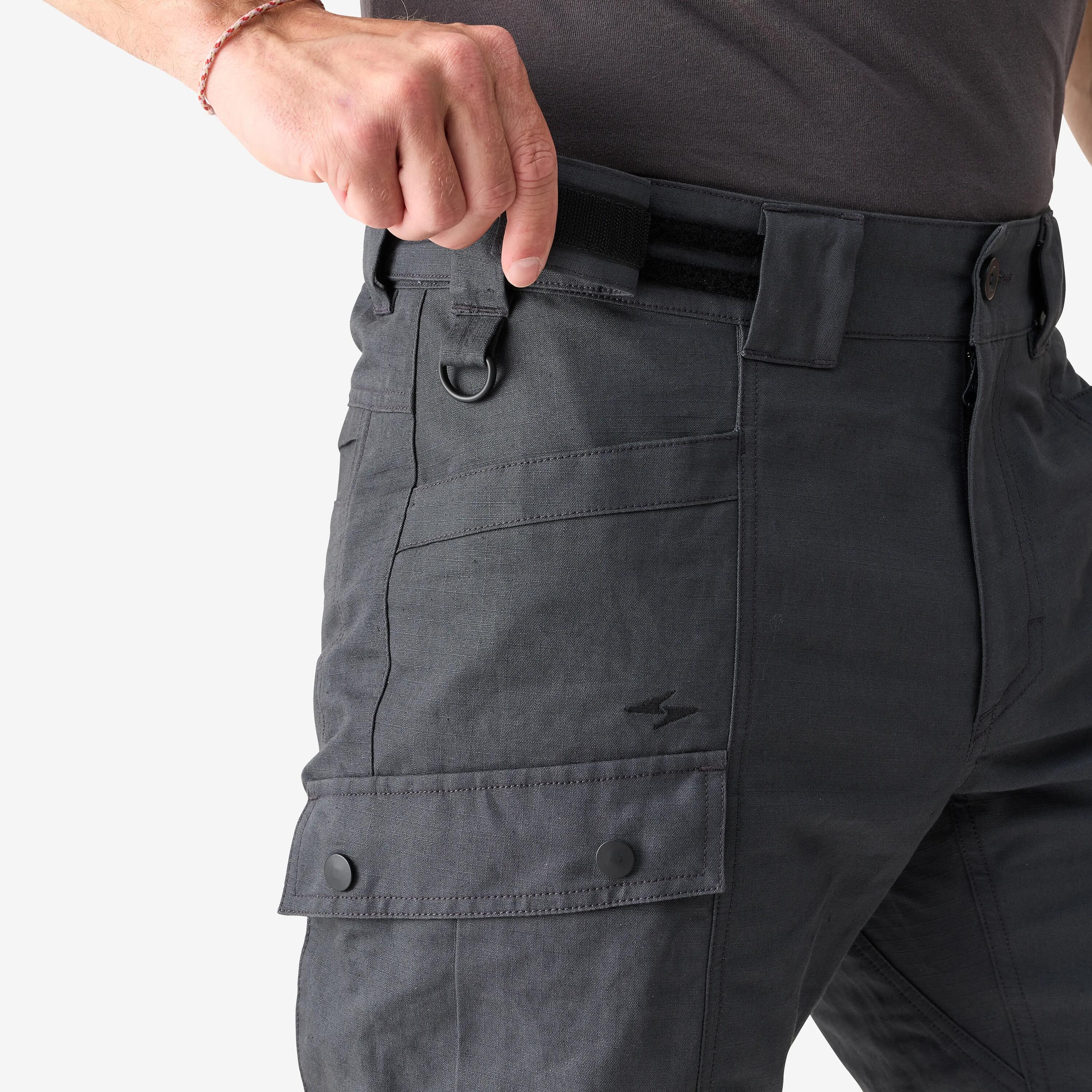 Pantalon cargo ultra-résistant Steppe 900 homme gris 4/6