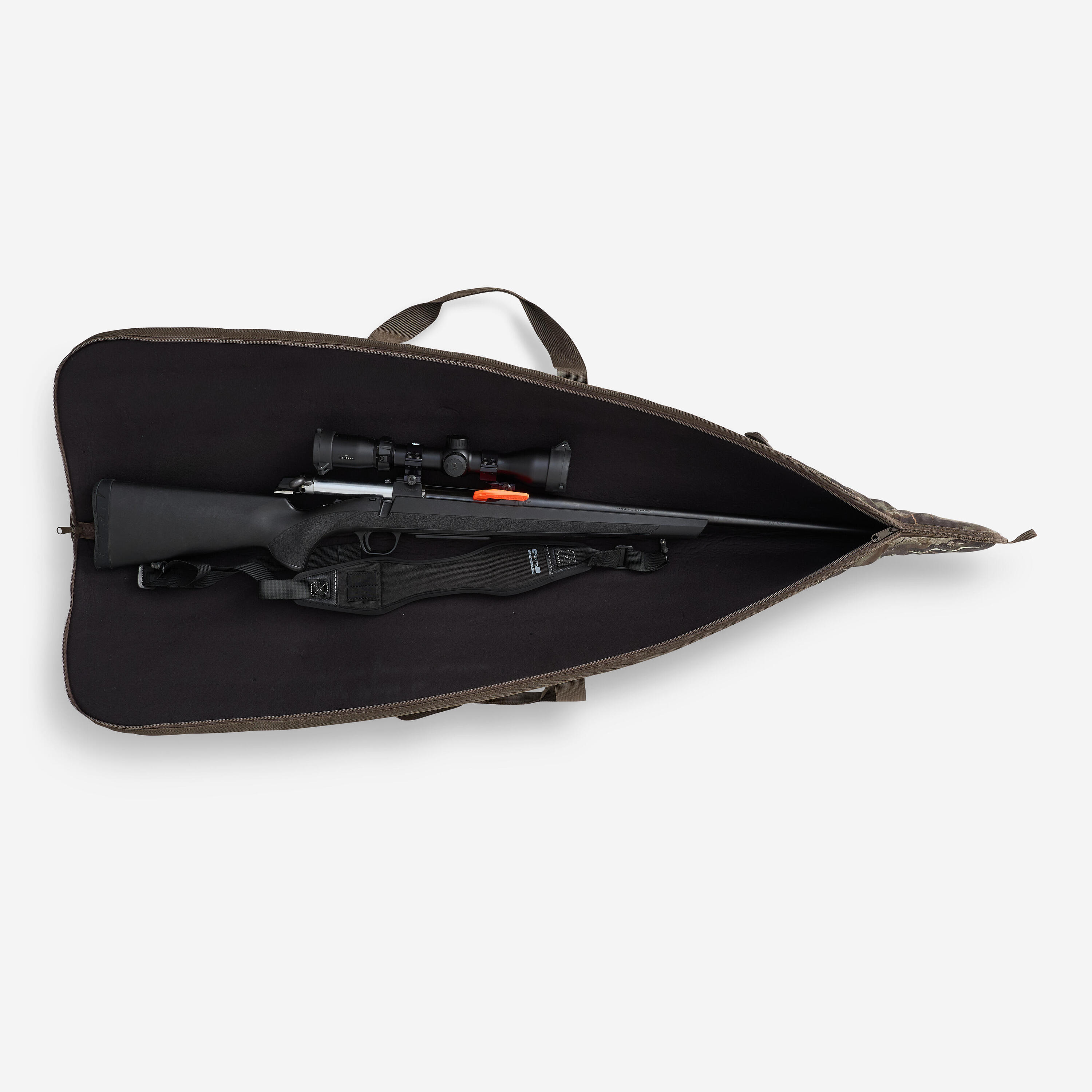 Funda Rifle Caça Solognac Camuflatge Treemetic 120 cm V2 4/7