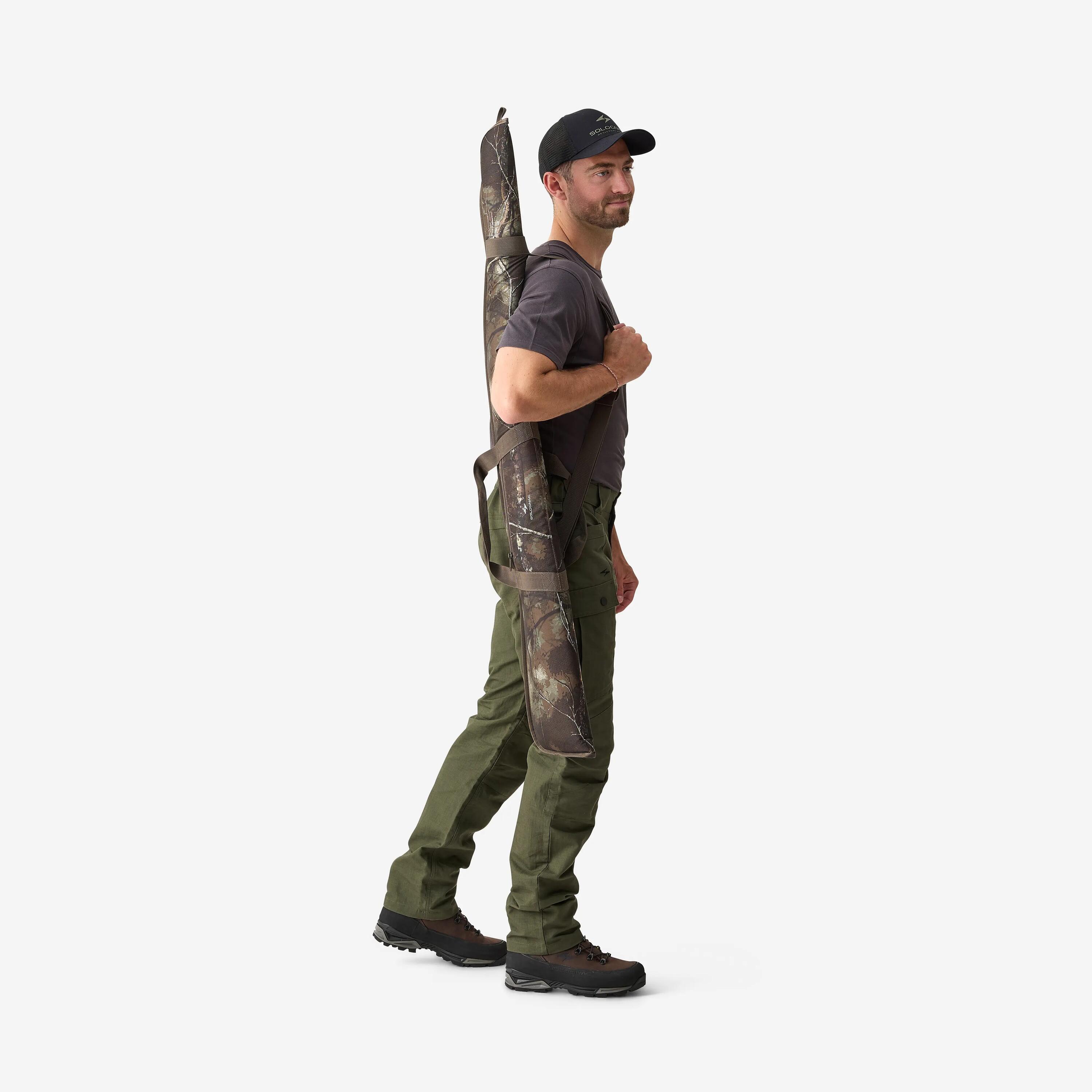 Funda Escopeta Caza Solognac Camuflaje Treemetic 125 cm 2/8