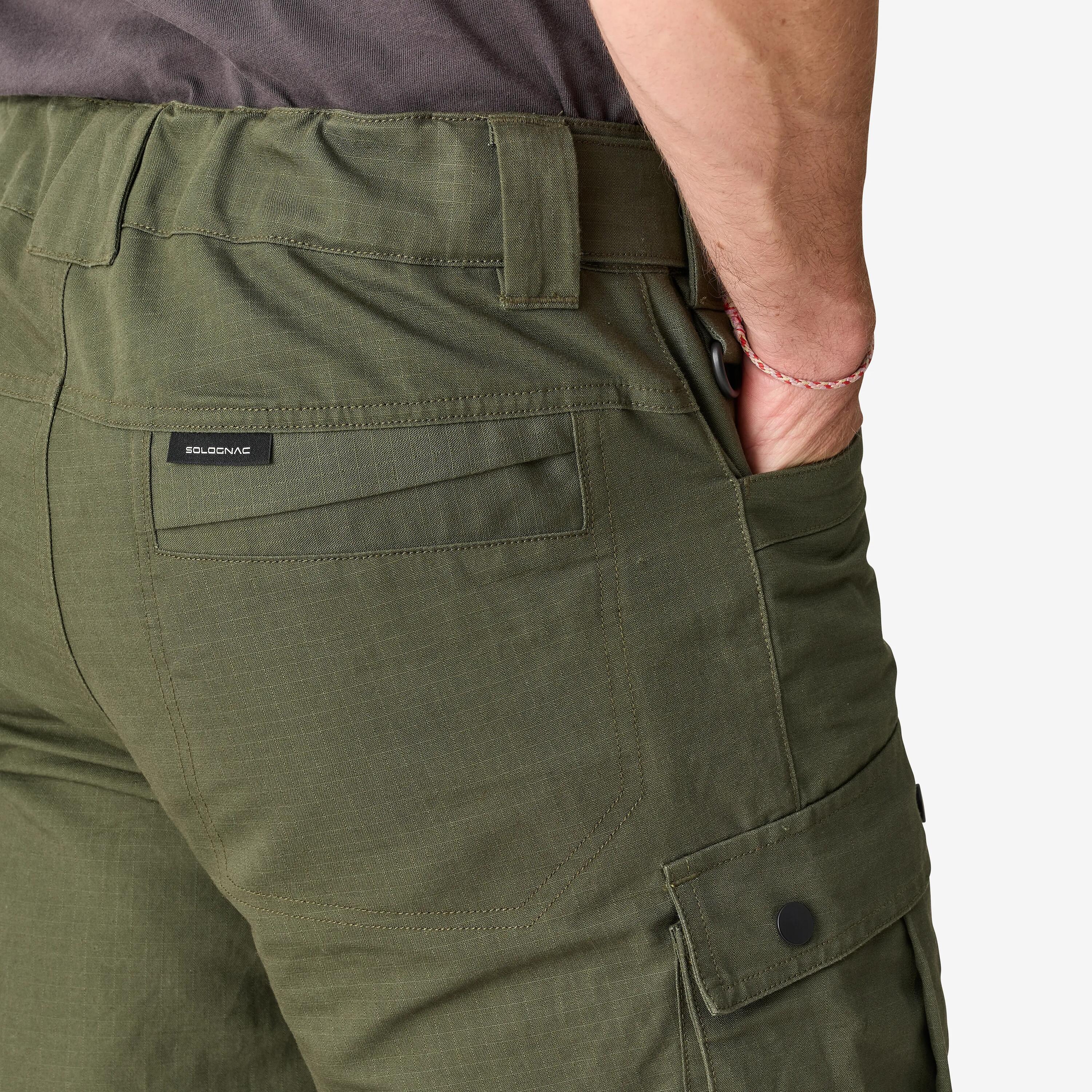 Pantaloni cargo uomo STEPPE 900 verdi 9/9