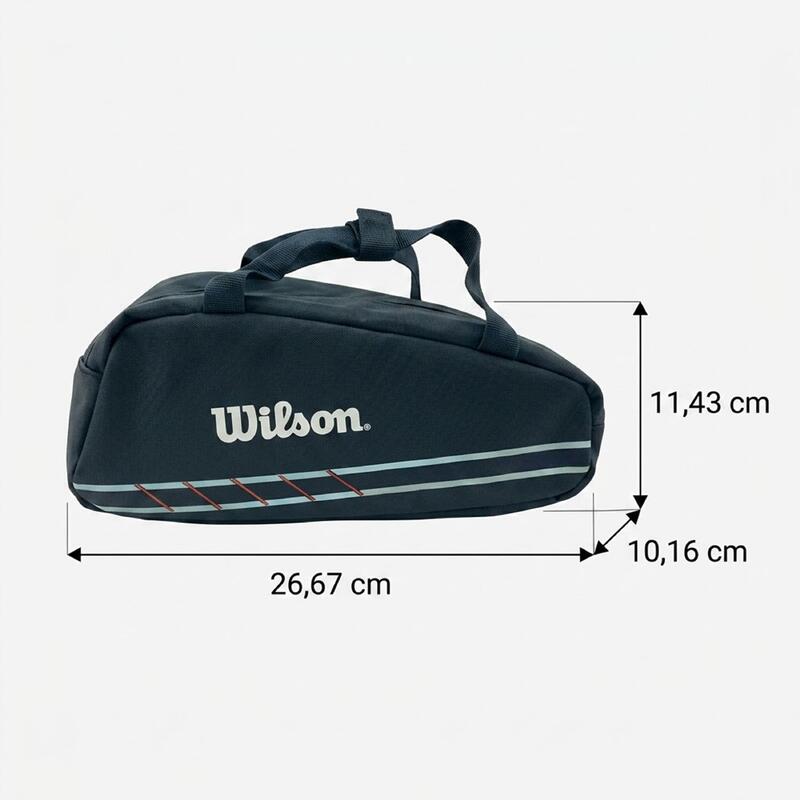 Rucsac mini Wilson Roland Garros Bleumarin 3,1 litri.